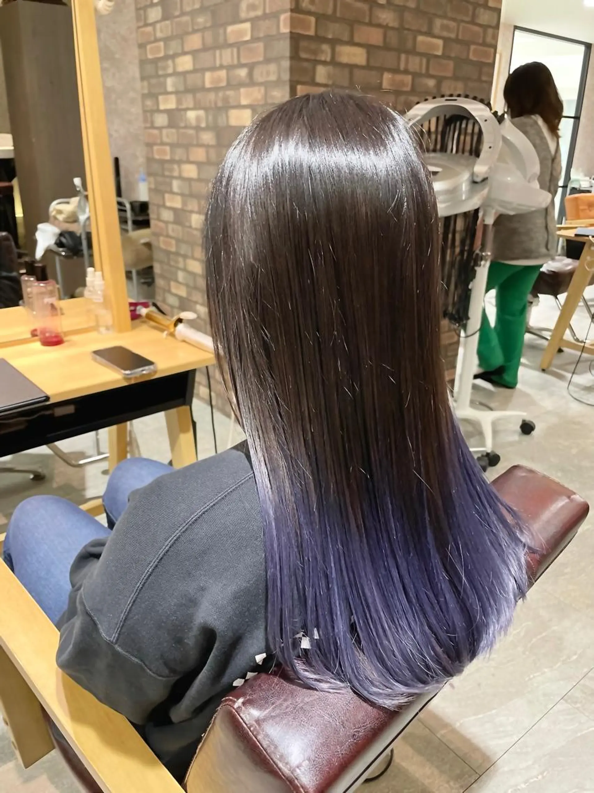 セミロング ケアカラー 髪質改善 トリートメント カット ヘアカラー TERRACE LUXBE阿倍野アポロ店所属・ショートカット支持率 NO.1✨清家央隆のヘアスタイル