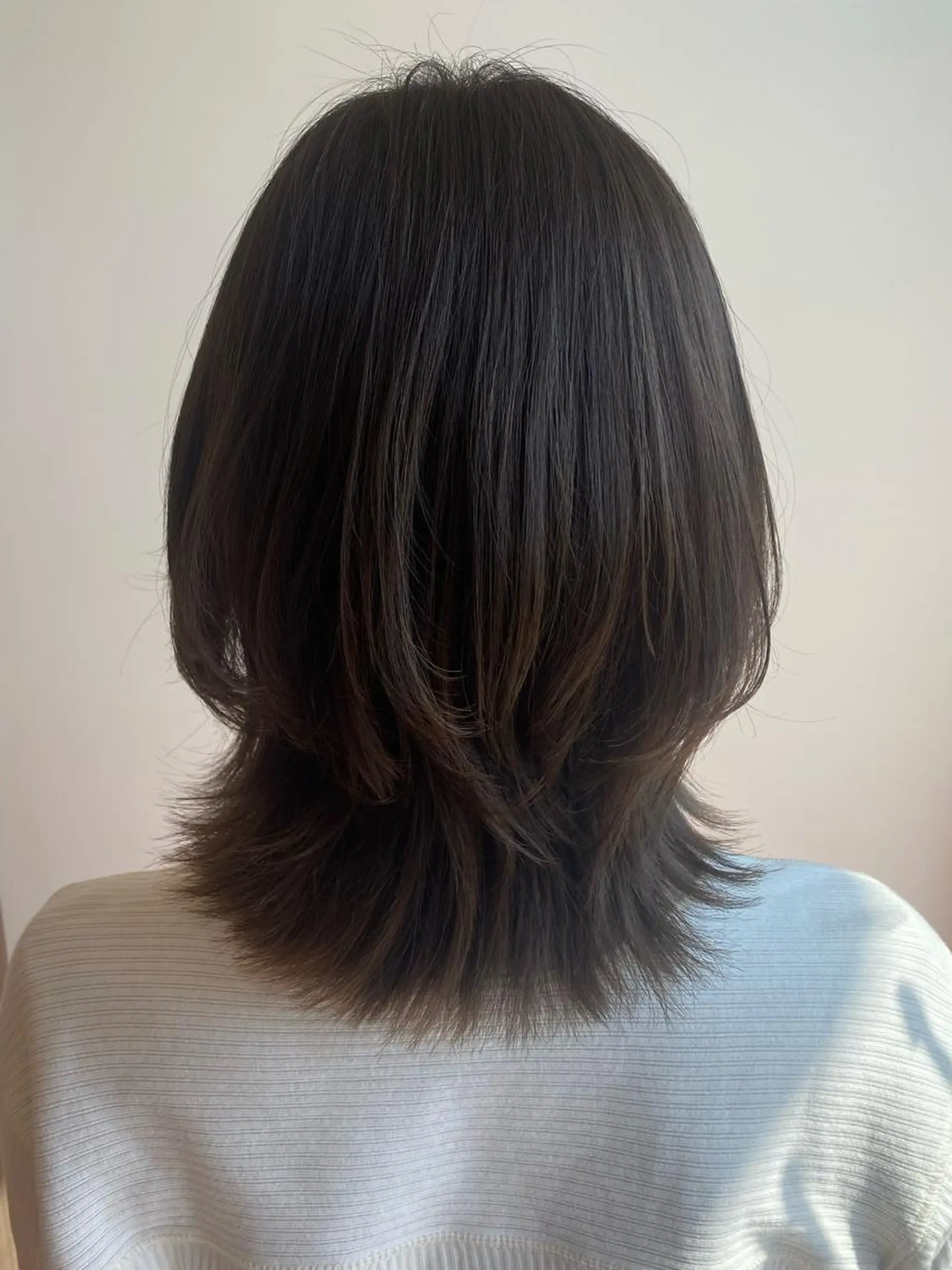 ミディアム カラー ✴︎ヒラガカナ✴︎ ECLAT HAIRのヘアスタイル