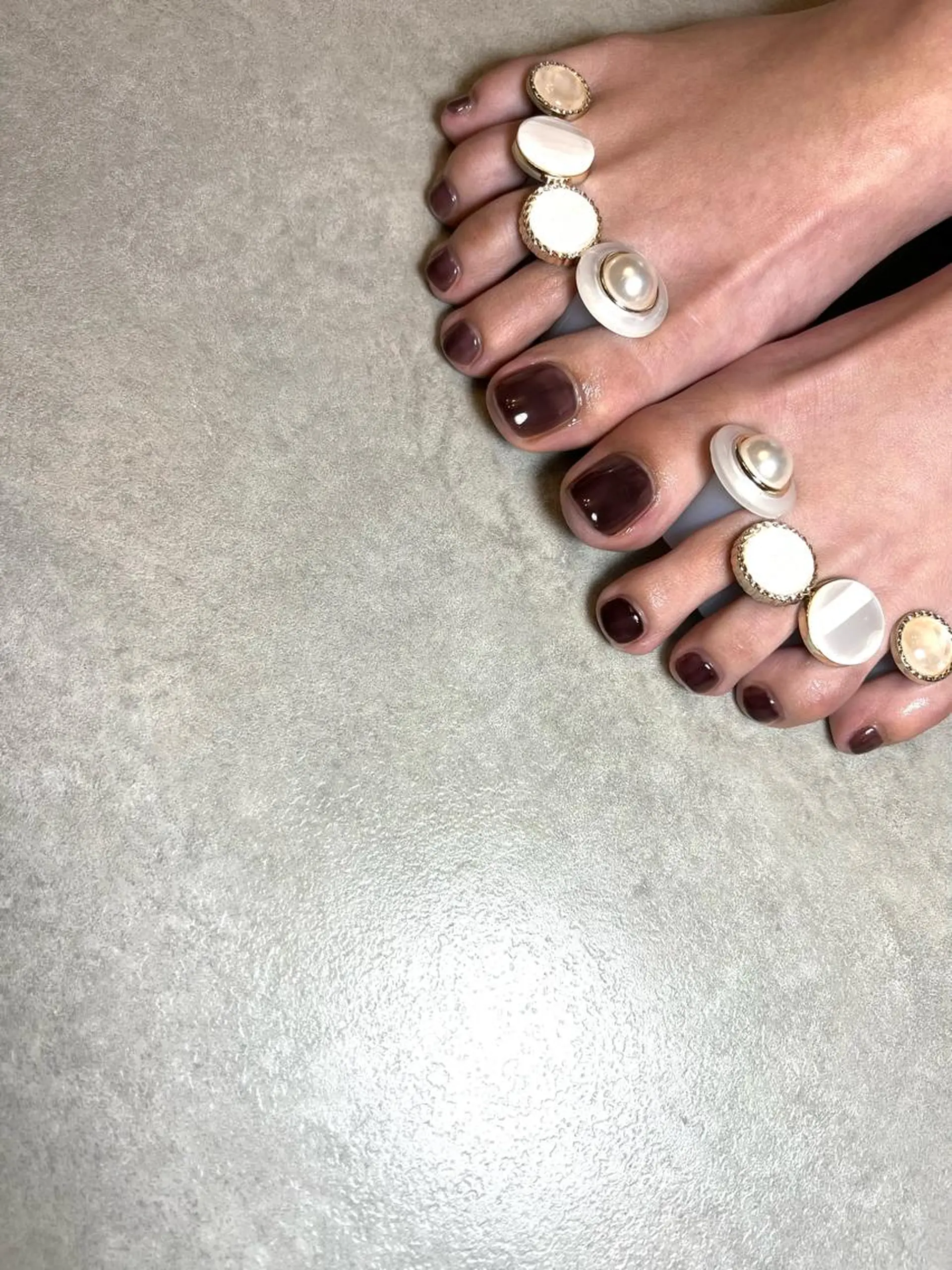 ネイル ワンカラーネイル フットネイル Nail Salon&School REPLENDA所属・REPLENDA/ azusa(石井梓)のネイルデザイン