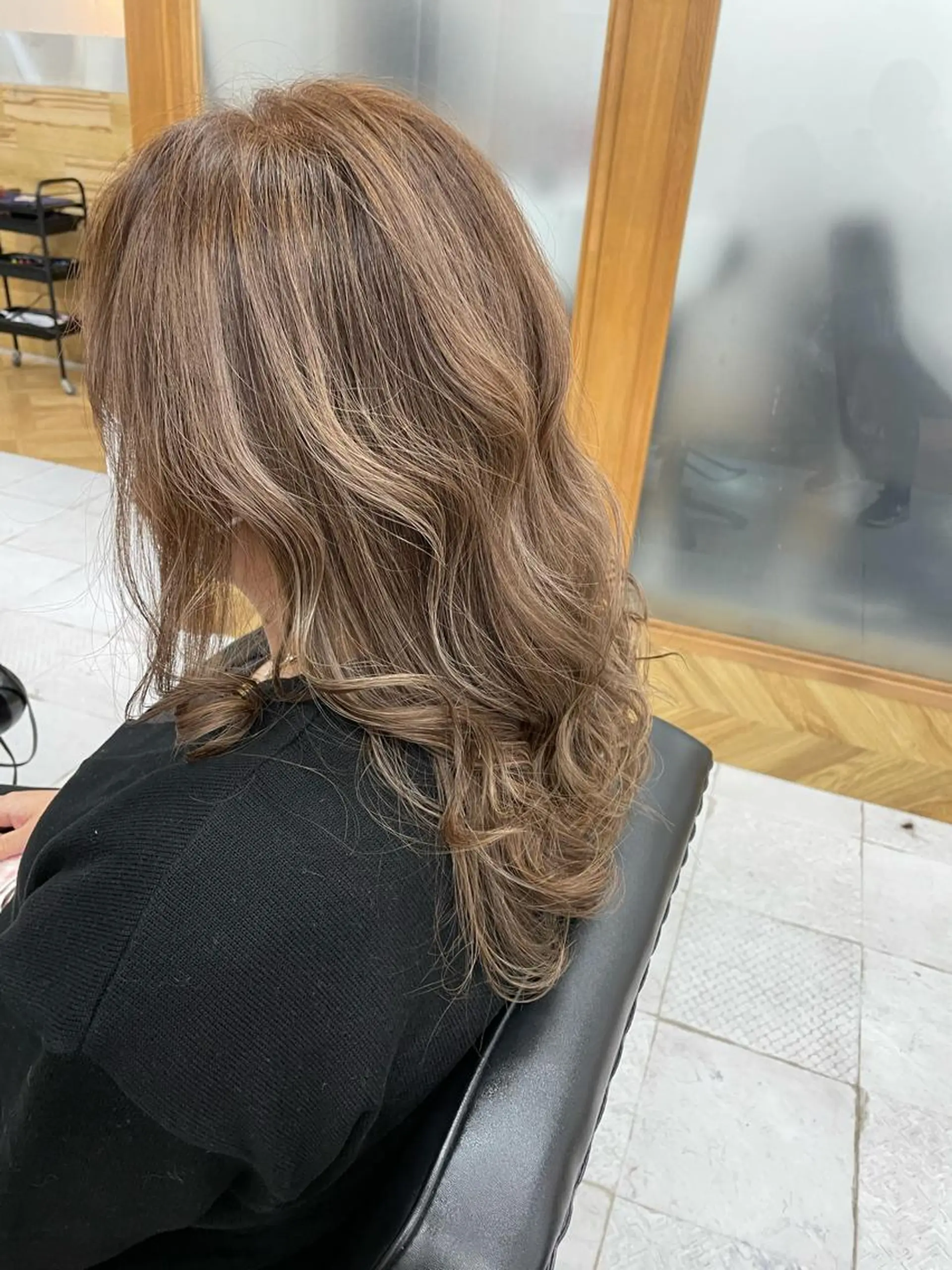ロング カラー PANOLA所属・加藤 理沙のヘアスタイル