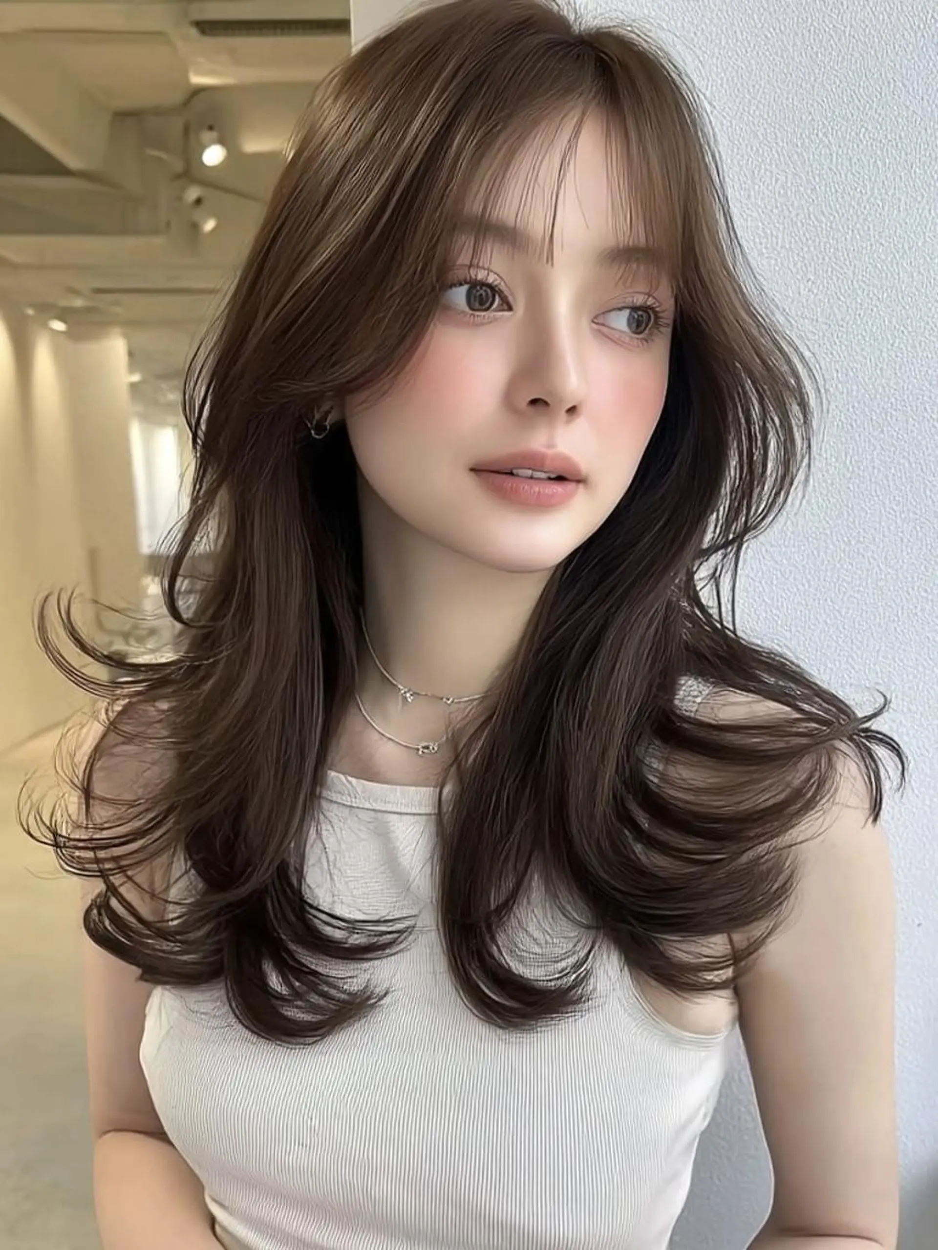 セミロング ボブ 外国人風カラー カット トリートメント ♡ 𝐘𝐮𝐤𝐚♡のヘアスタイル