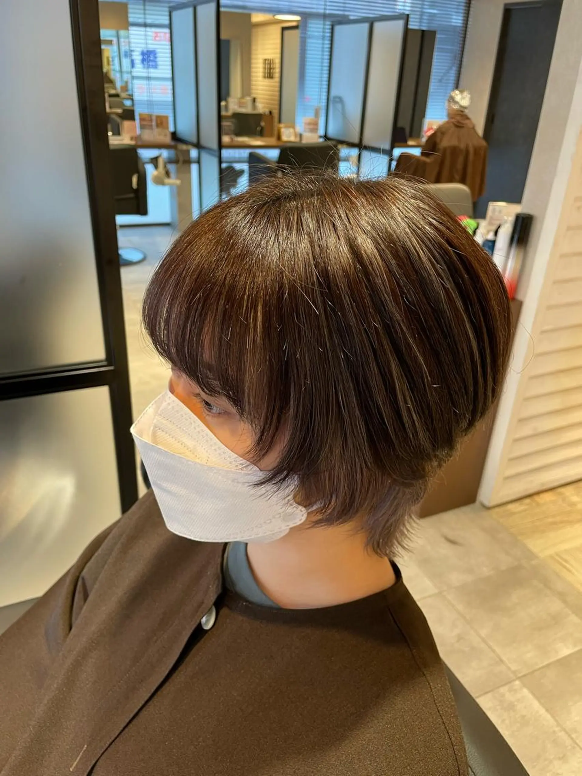 ショート カラー 宮下 弦也のヘアスタイル