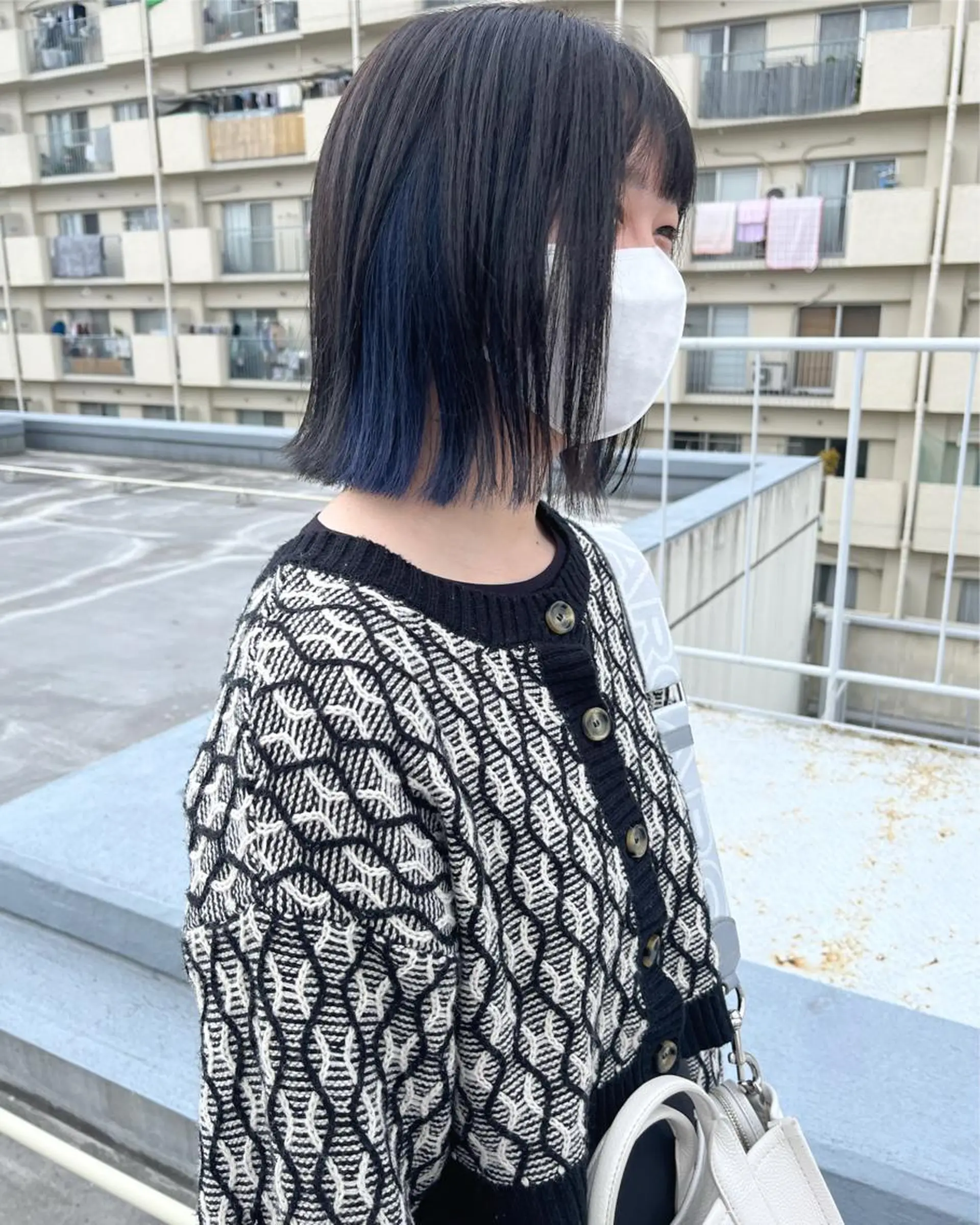 ショート カラー ﾊｲﾄｰﾝ/ｼｮｰﾄ 村上淳乃🐥のヘアスタイル