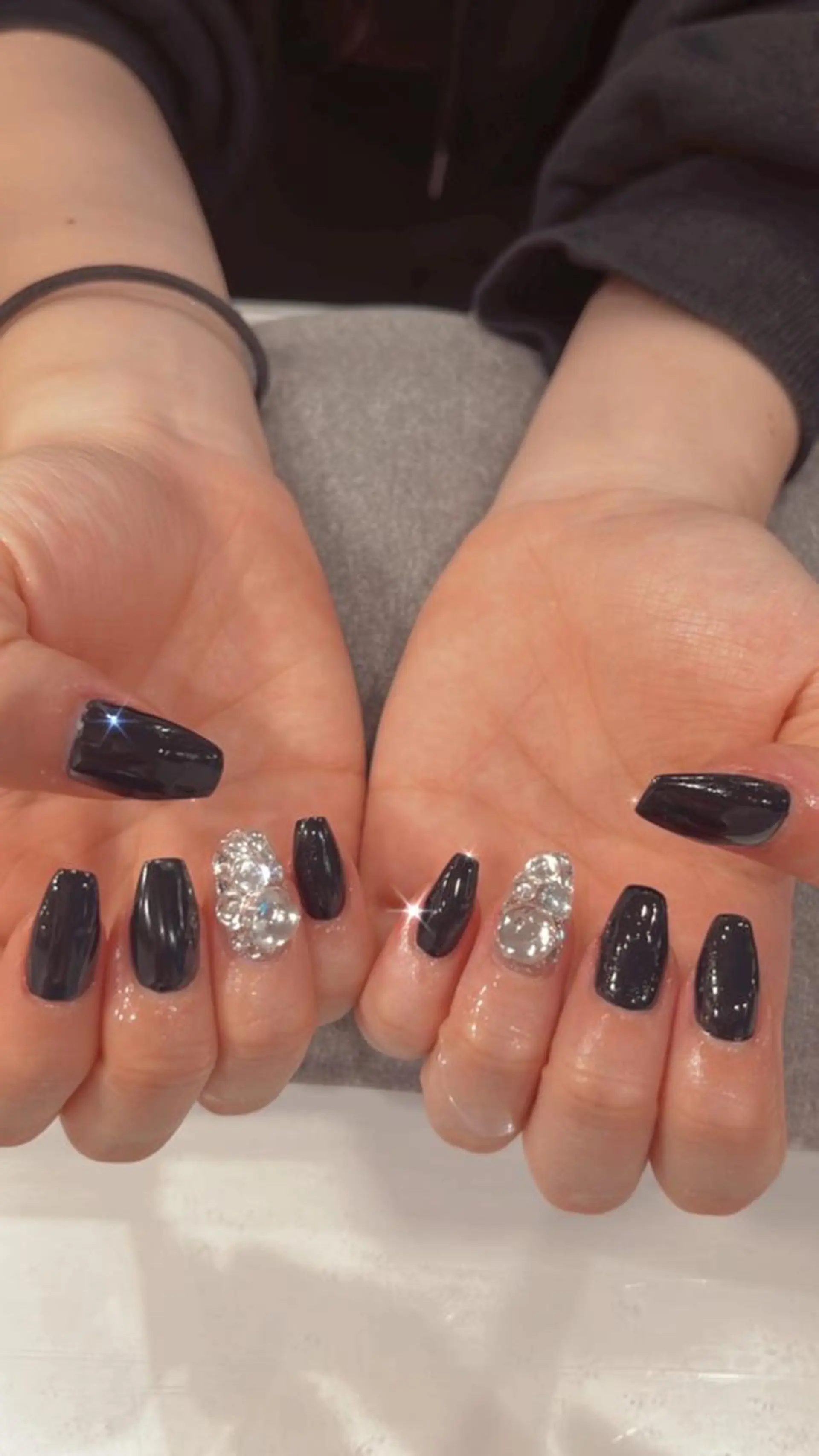 ネイル ストーンネイル wooone所属・wooone nail.rieのネイルデザイン