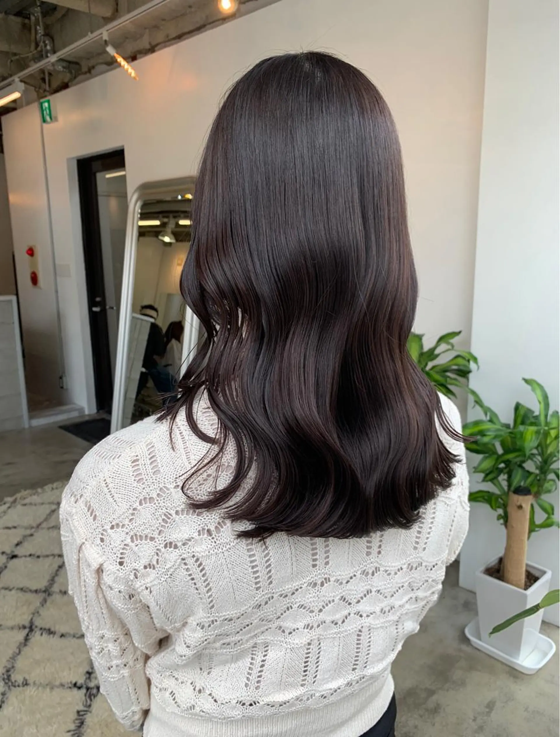 セミロング 小森 祐希のヘアスタイル