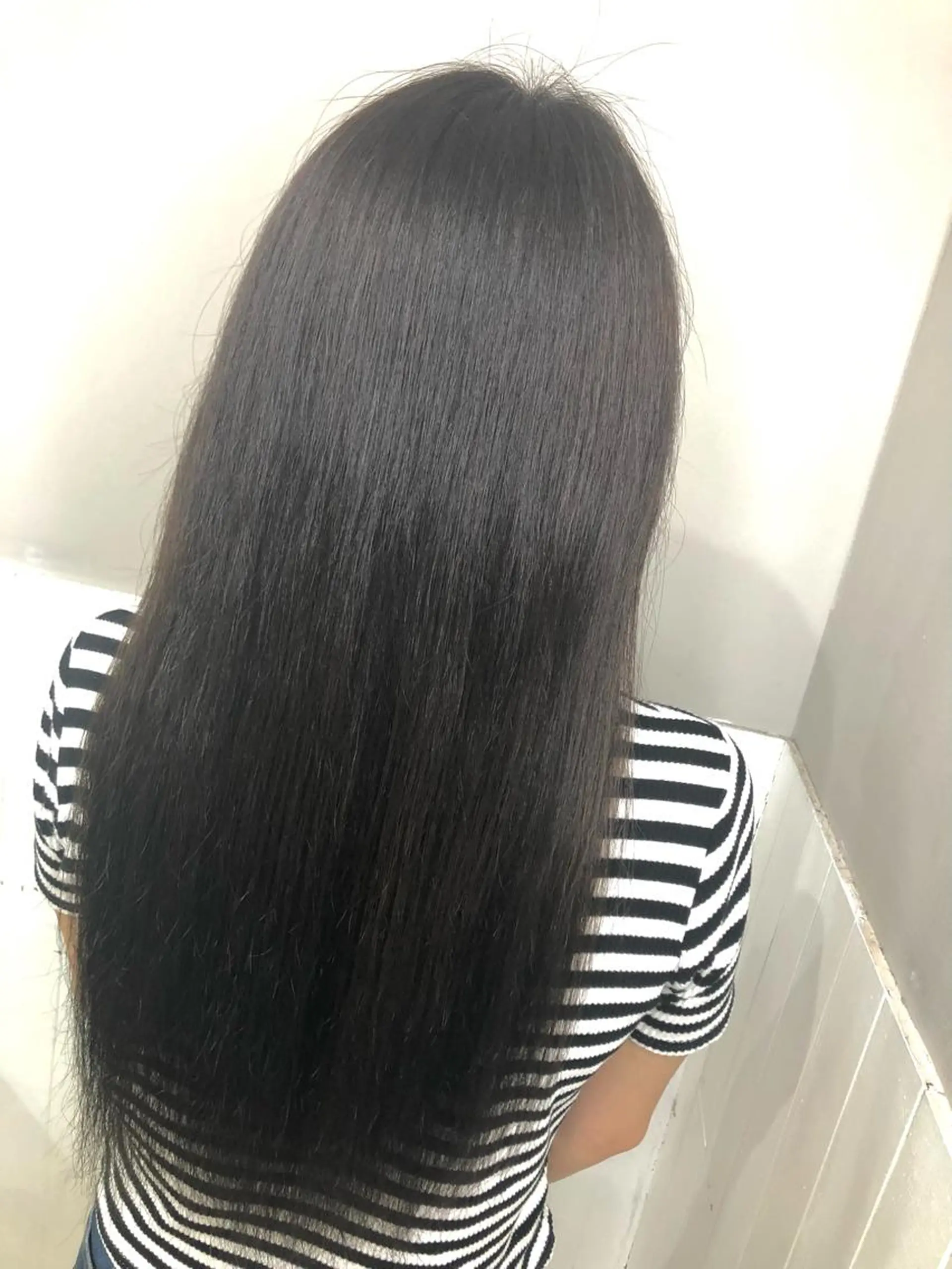 ロング カラー アッシュ アッシュグレー 透明感カラー POCKET いわき店所属・Pocketいわき 深谷 智花のヘアスタイル