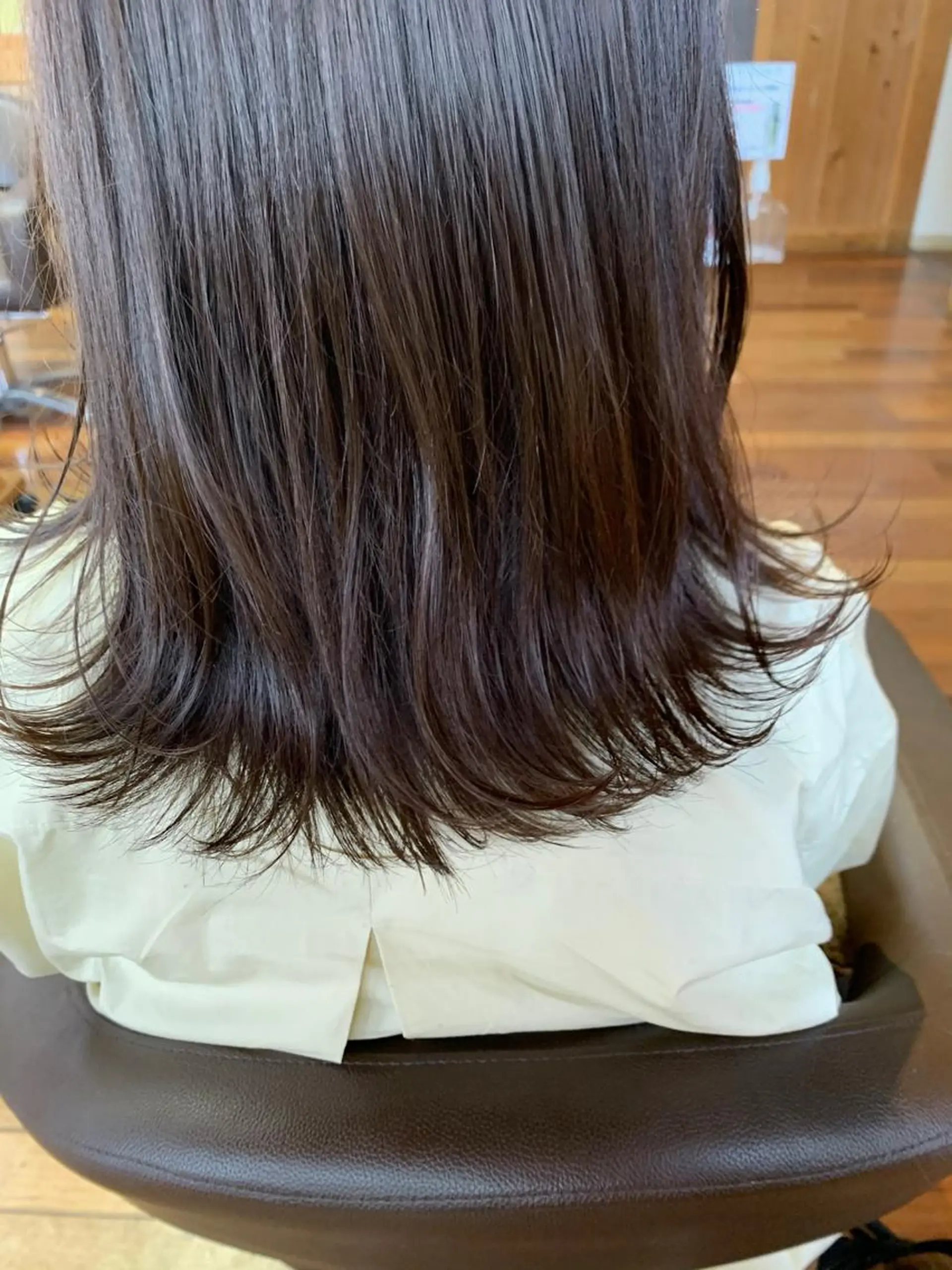 ミディアム カラー ベージュカラー 吉田 浩太郎のヘアスタイル