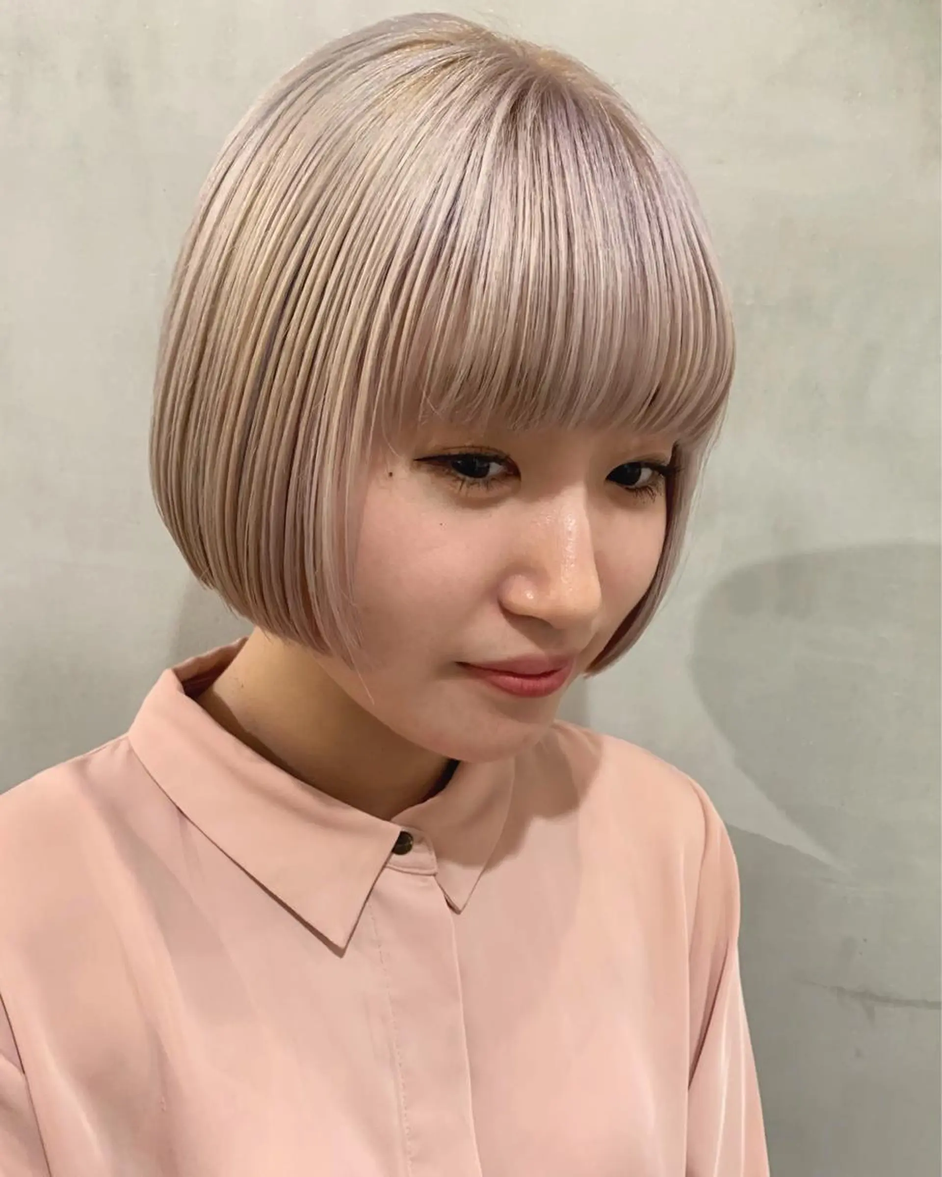 ショート カラー ヘアカラー トリートメント 優 作のヘアスタイル