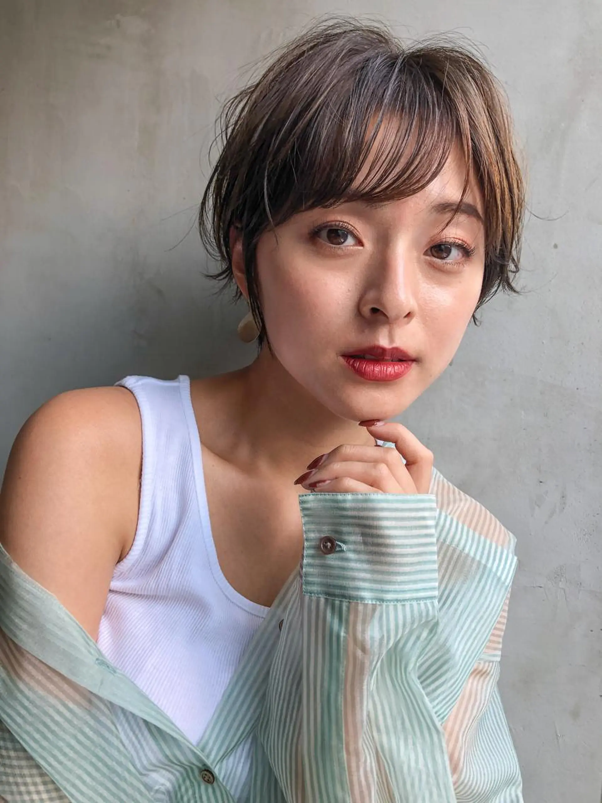 ショート SALOWIN GINZARay2店所属・石澤 諒のヘアスタイル