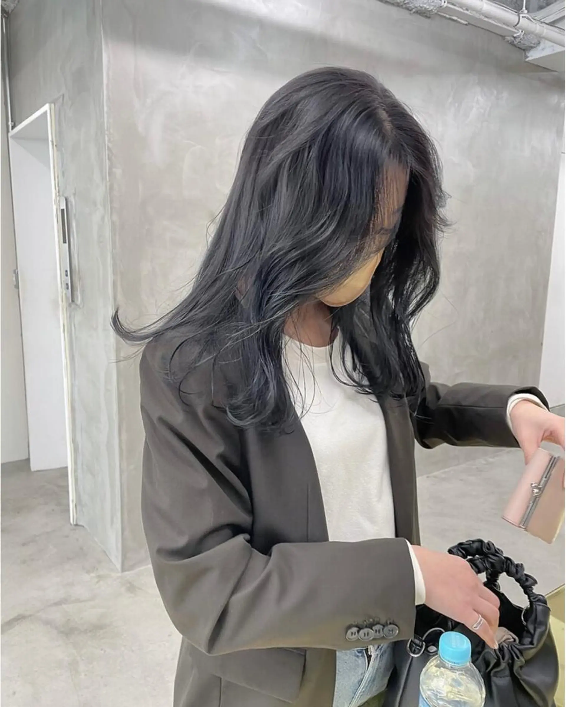 ロング カラー バレイヤージュ ブリーチ ケアブリーチ デザインカラー ダブルカラー yiye 青山所属・無料カットモデル募集 🌱ひょうがのヘアスタイル