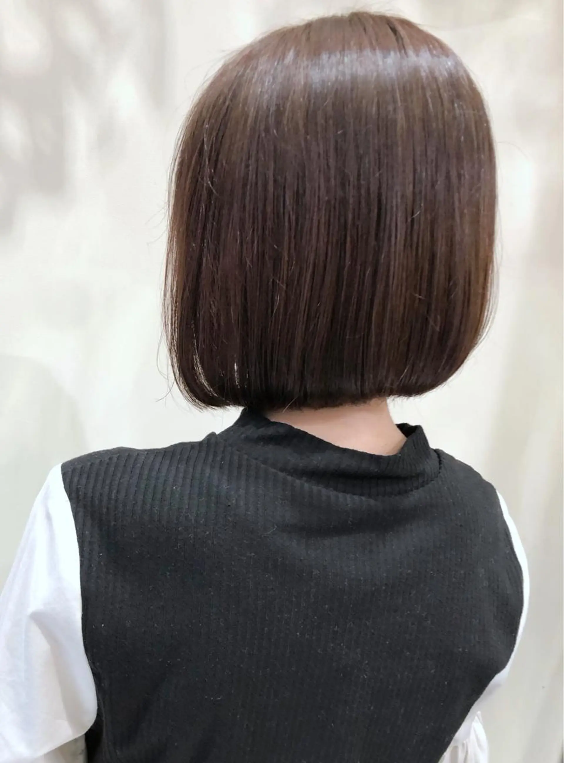 ミディアム ボブ 安藤 明日翔のヘアスタイル