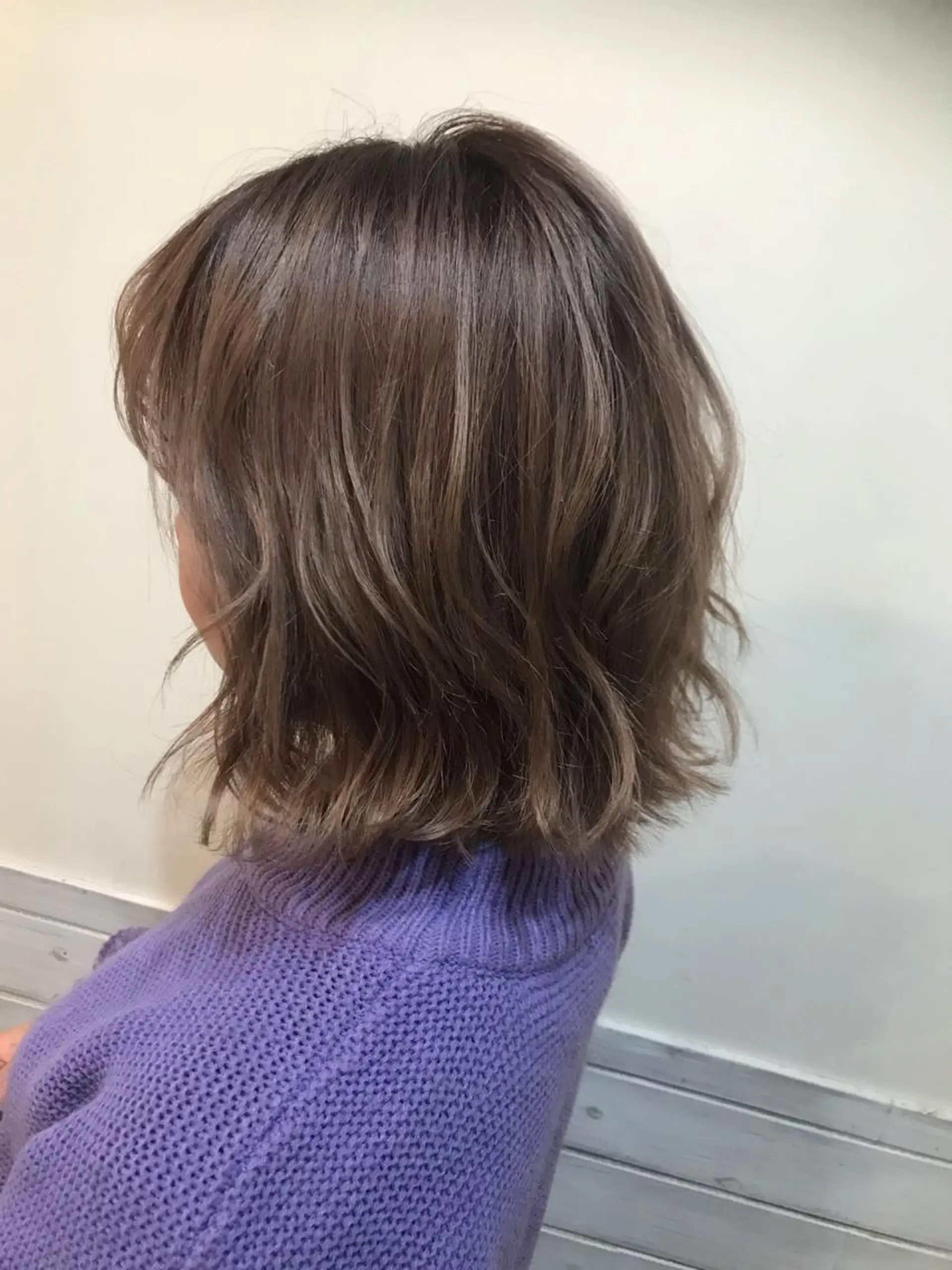 ショート カラー ヘアアレンジ 切りっぱなしボブ ベージュカラー 透明感カラー イルミナカラー ボブ カット パーマ まつげと美容室/ 個室/瀬戸 一菜のヘアスタイル