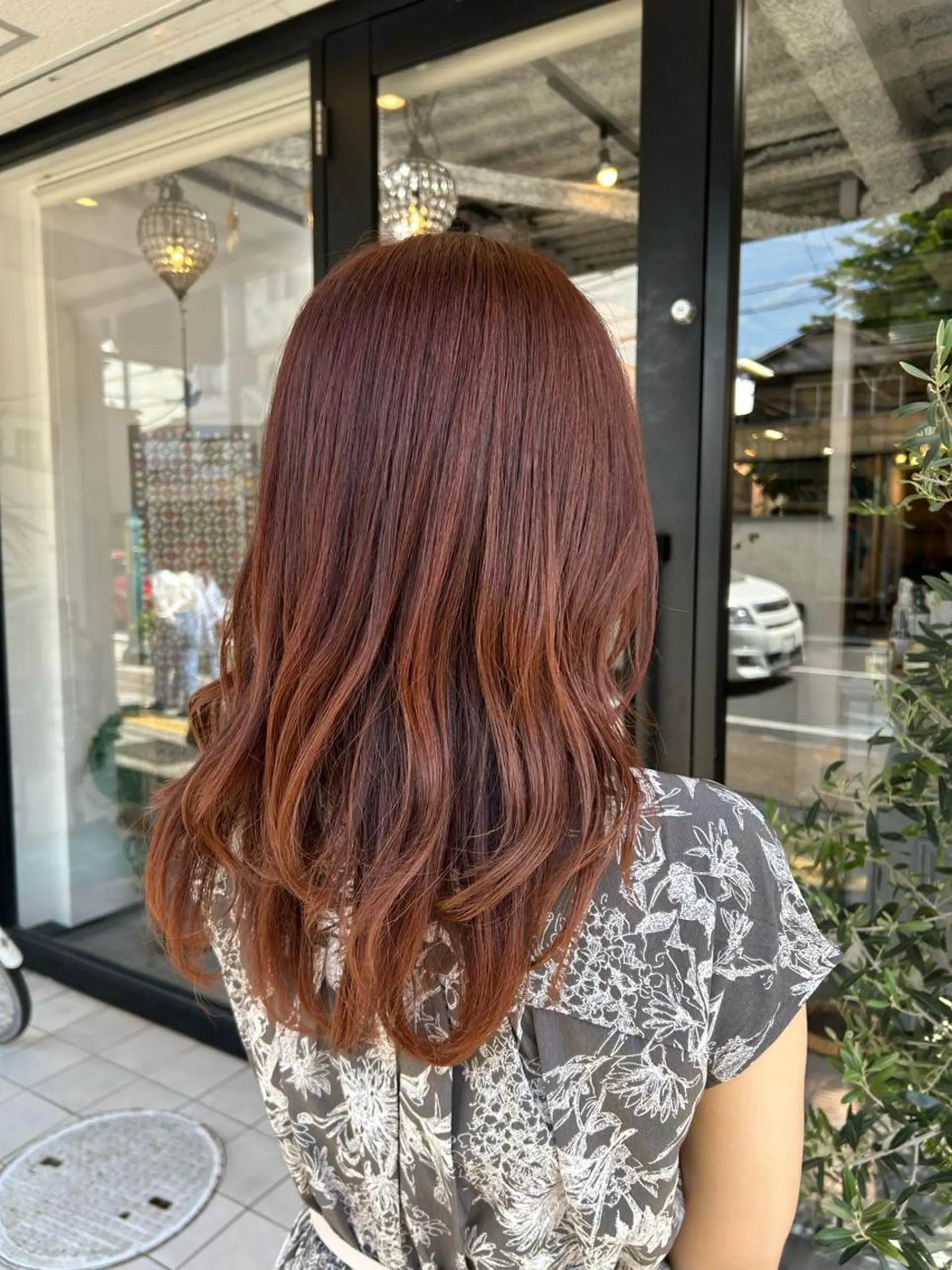 セミロング 木村 陽菜のヘアスタイル