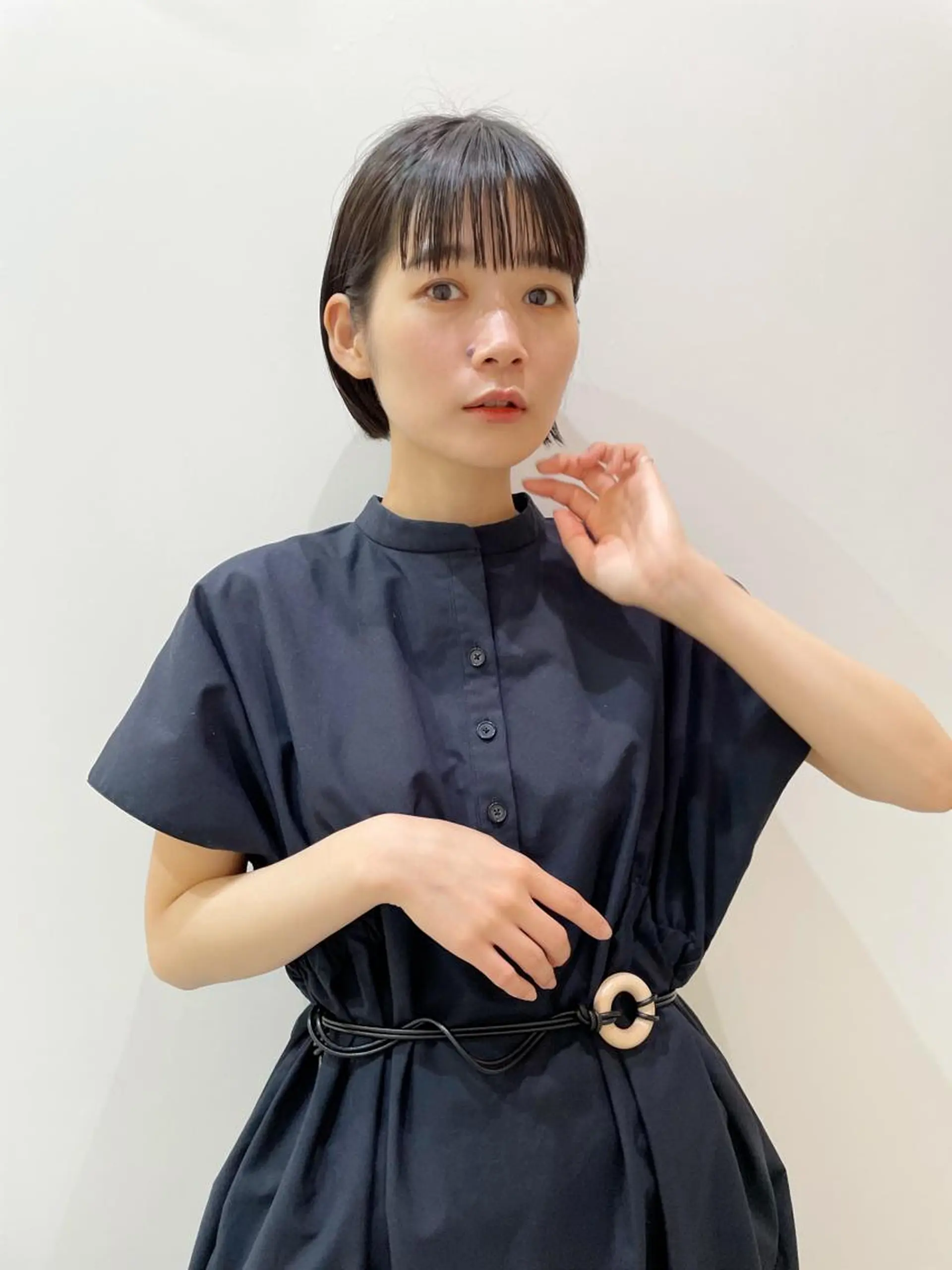 ショート カット ヘッドスパ 透明感カラー🌿 CARICIA三浦のヘアスタイル