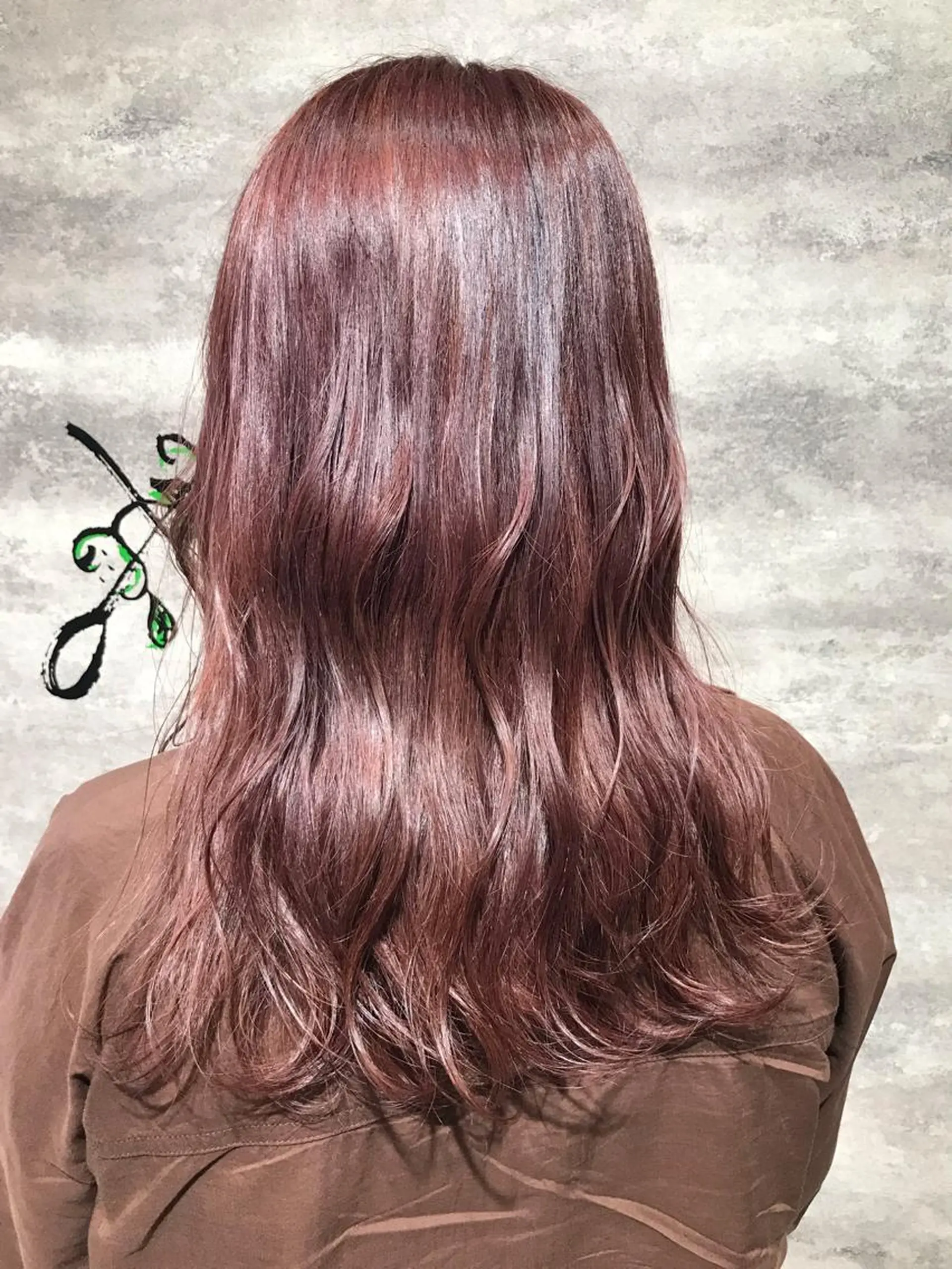 セミロング カラー Blanco 村松 美里のヘアスタイル