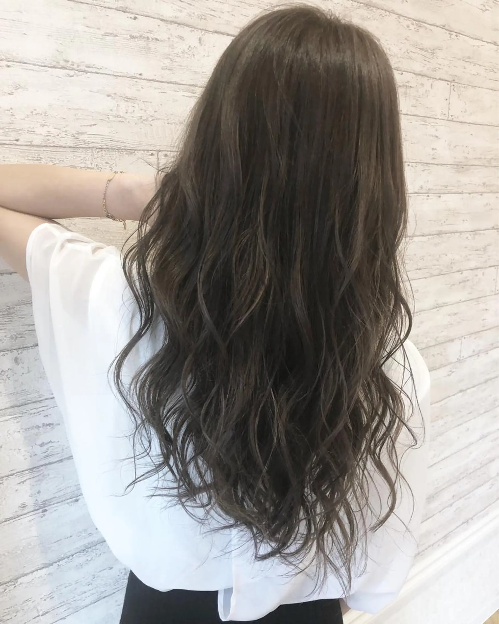 ロング カラー カット ヘアカラー ☆ハイトーン口コミ◎ WiLL/京橋のヘアスタイル