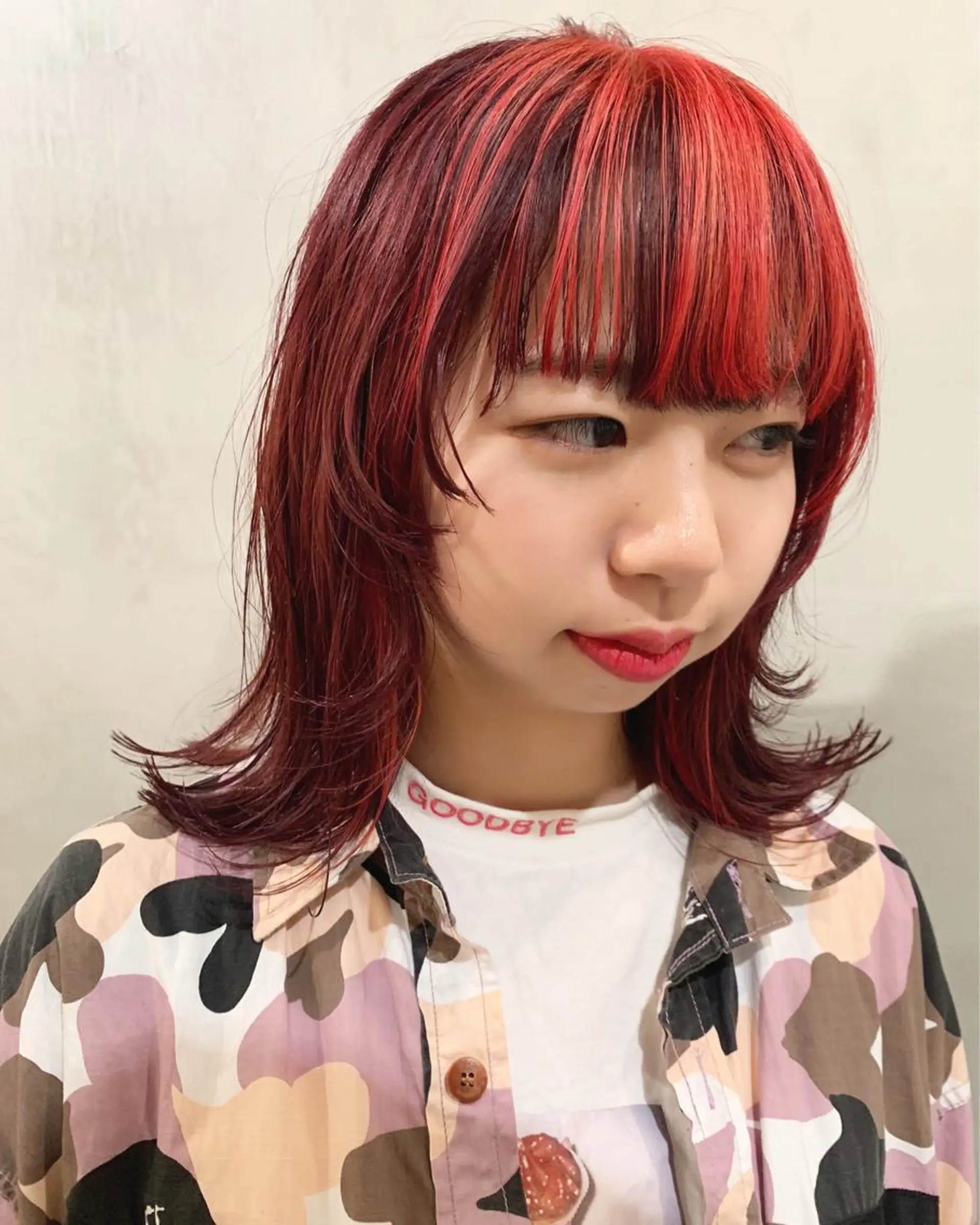 ミディアム カラー カット ヘアカラー トリートメント 優作 〜圧倒的信頼〜のヘアスタイル