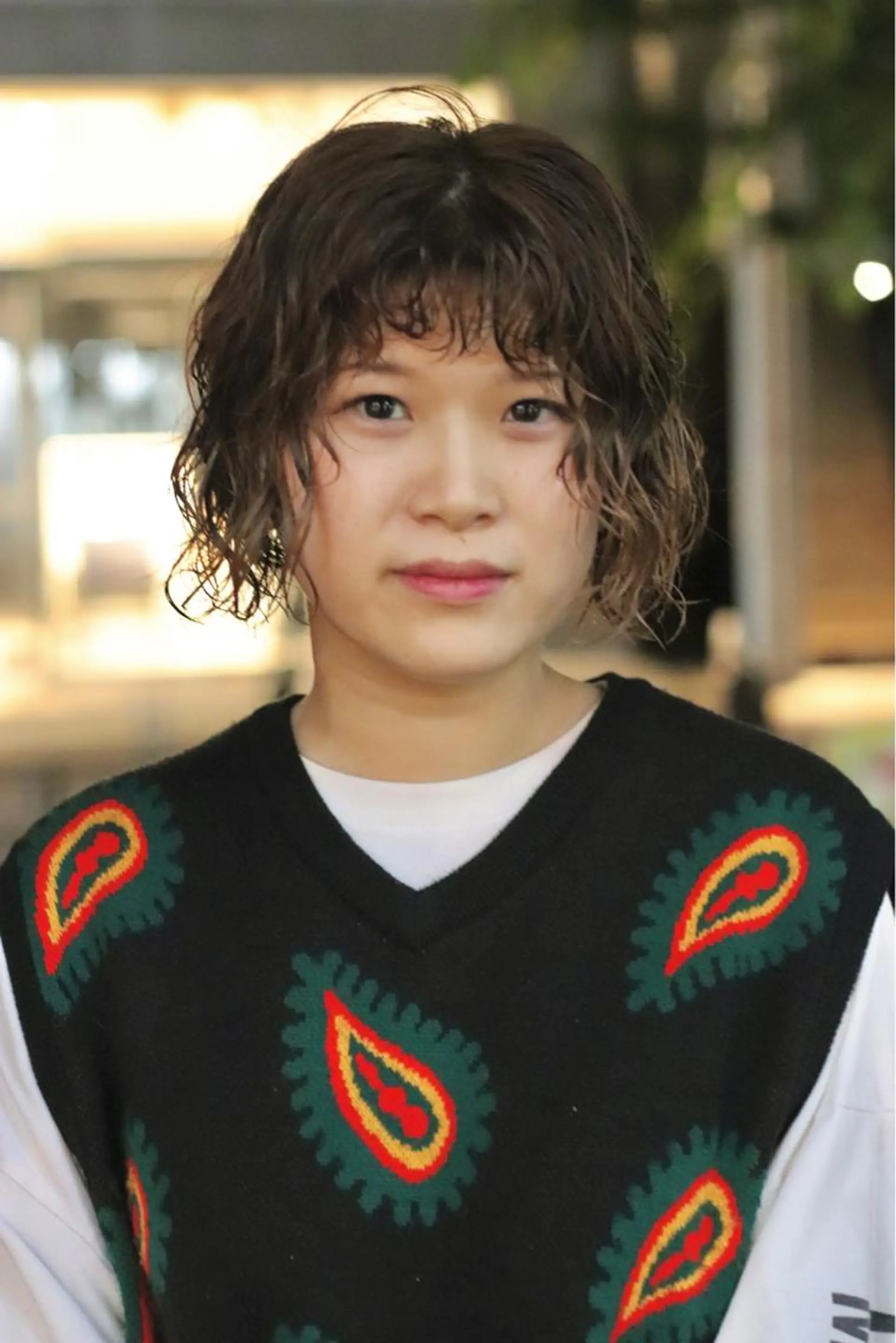 ミディアム パーマ Joh/メンズカット /レイヤー/ブリーチのヘアスタイル