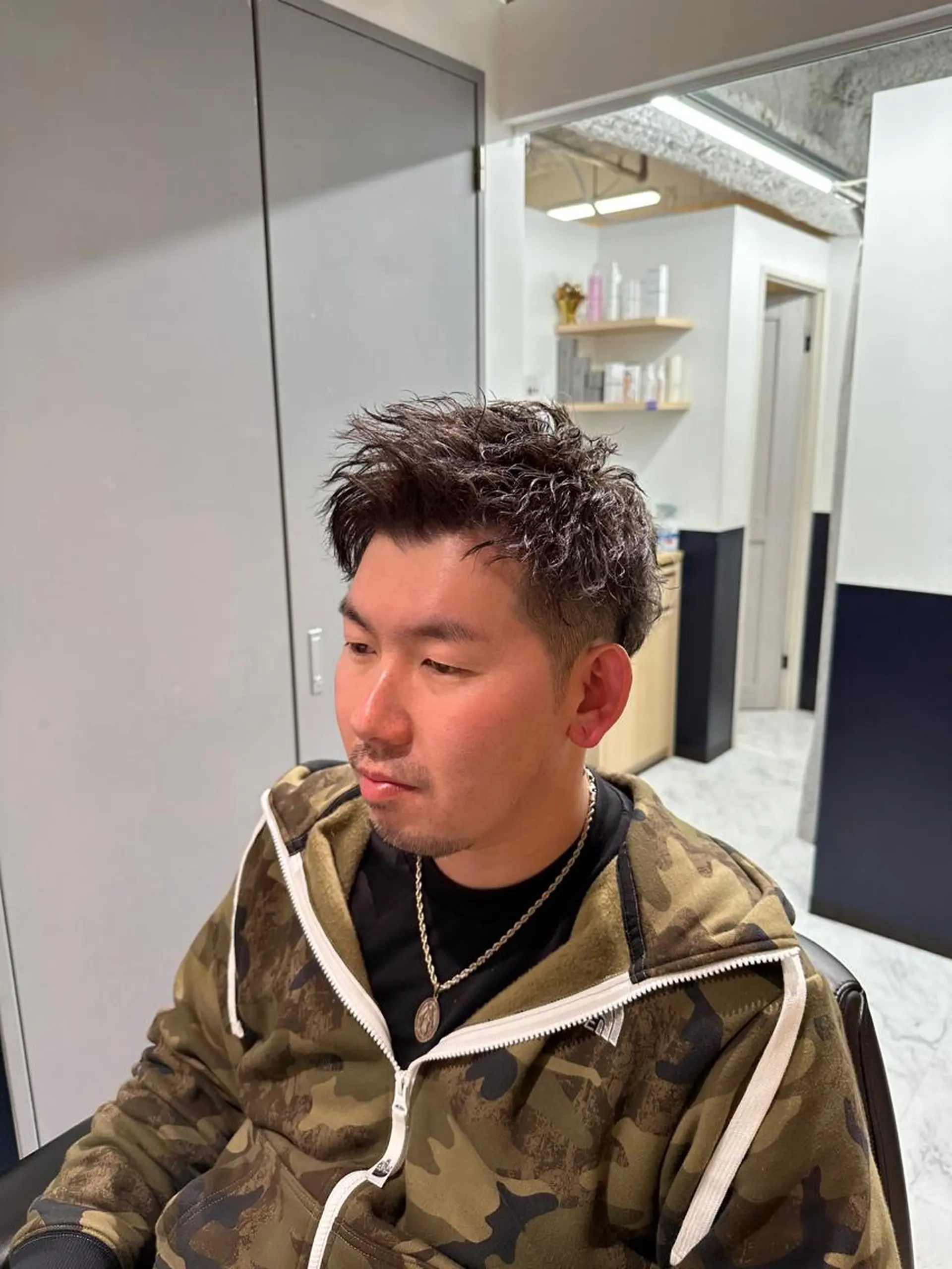 ショート ヘアカラー 💈神技メンズカット 大沢カズキ✂︎のヘアスタイル