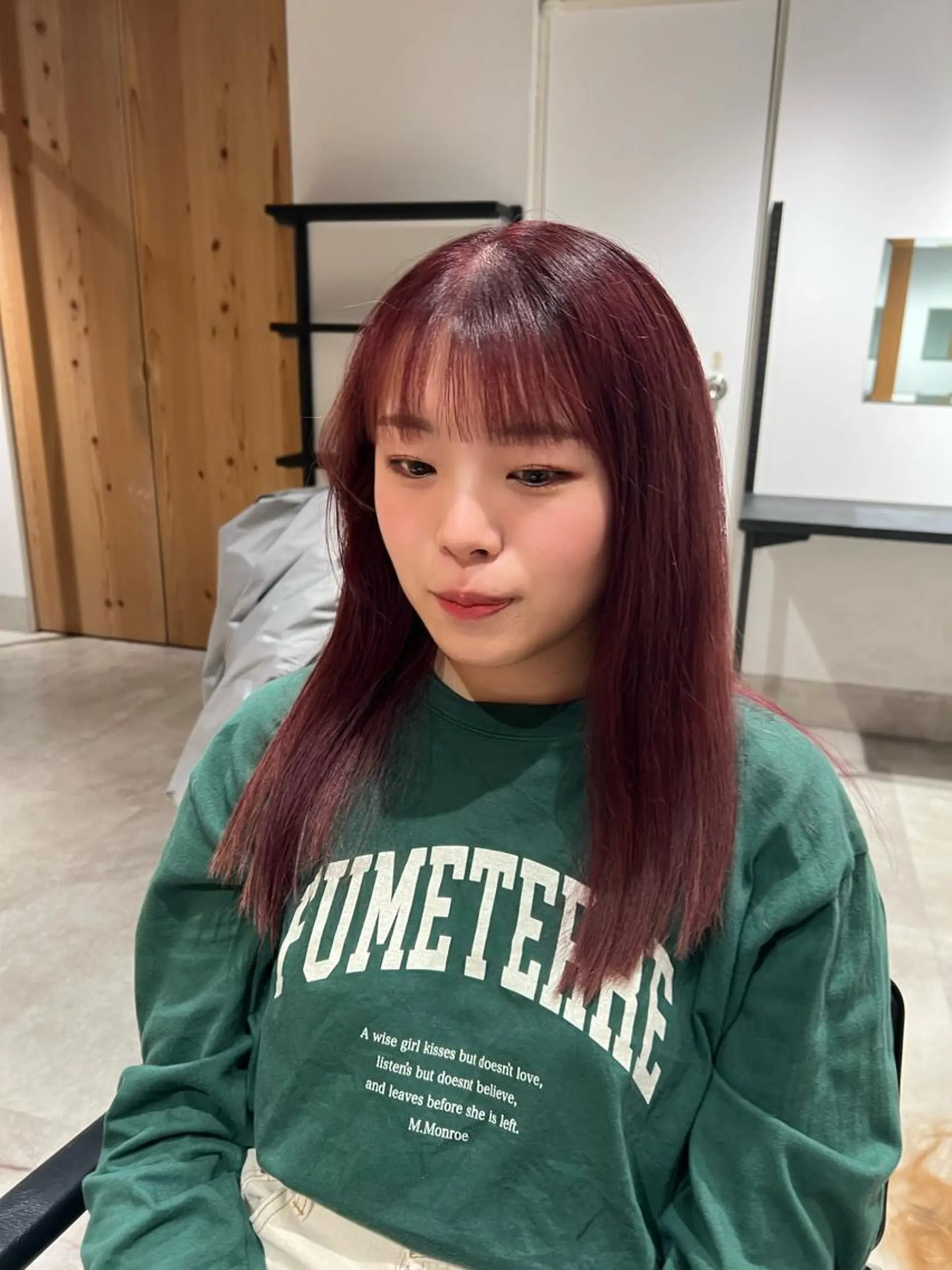 セミロング GO TO DAY 渋谷モディ店所属・艶髪 mayuka💖のヘアスタイル