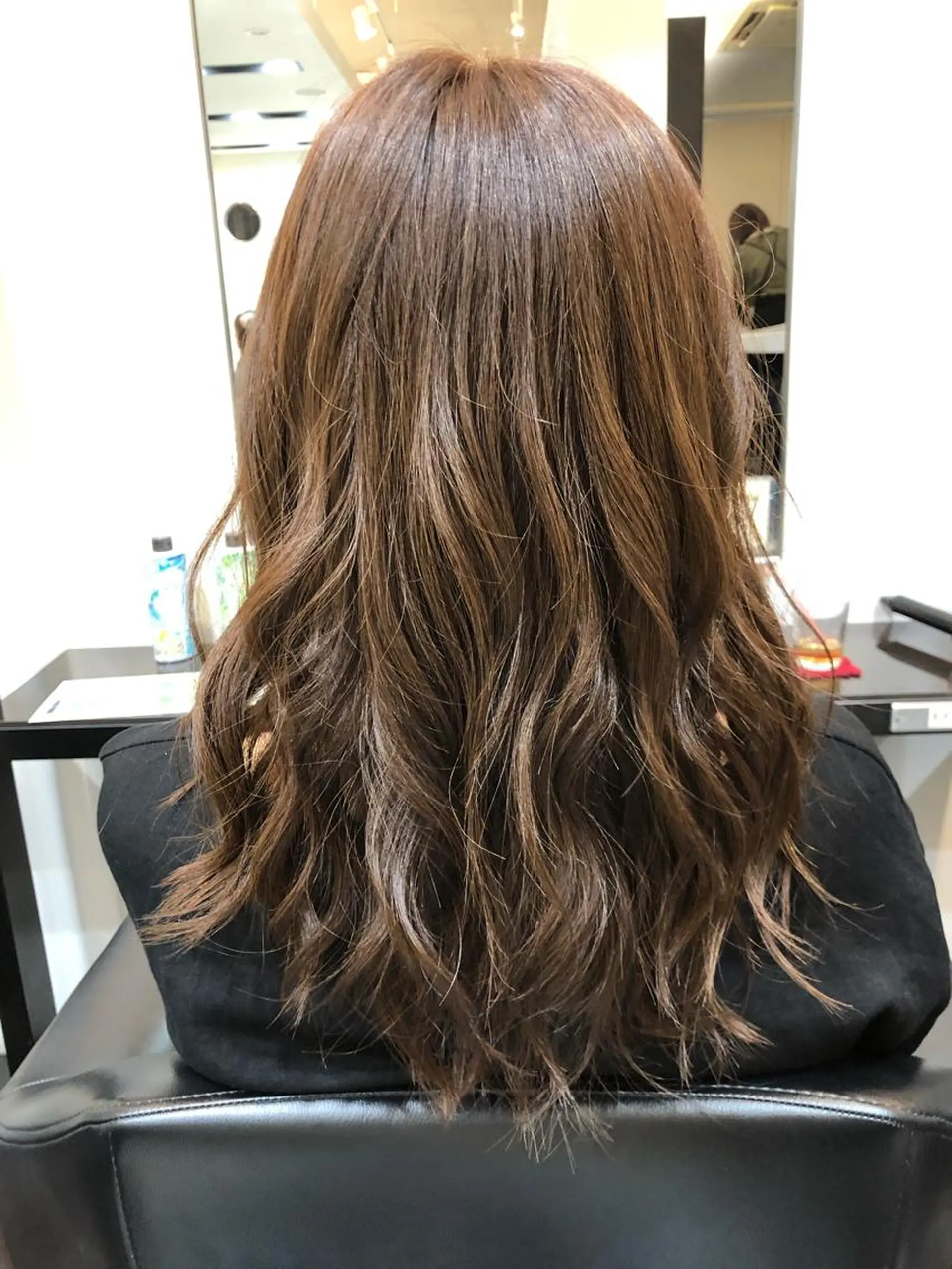 ロング カラー ヘアアレンジ ベージュカラー ミルクティーベージュ カット ヘアカラー adept北千住店所属・✨髪質改善＆ボブ✨ 近藤 凌のヘアスタイル