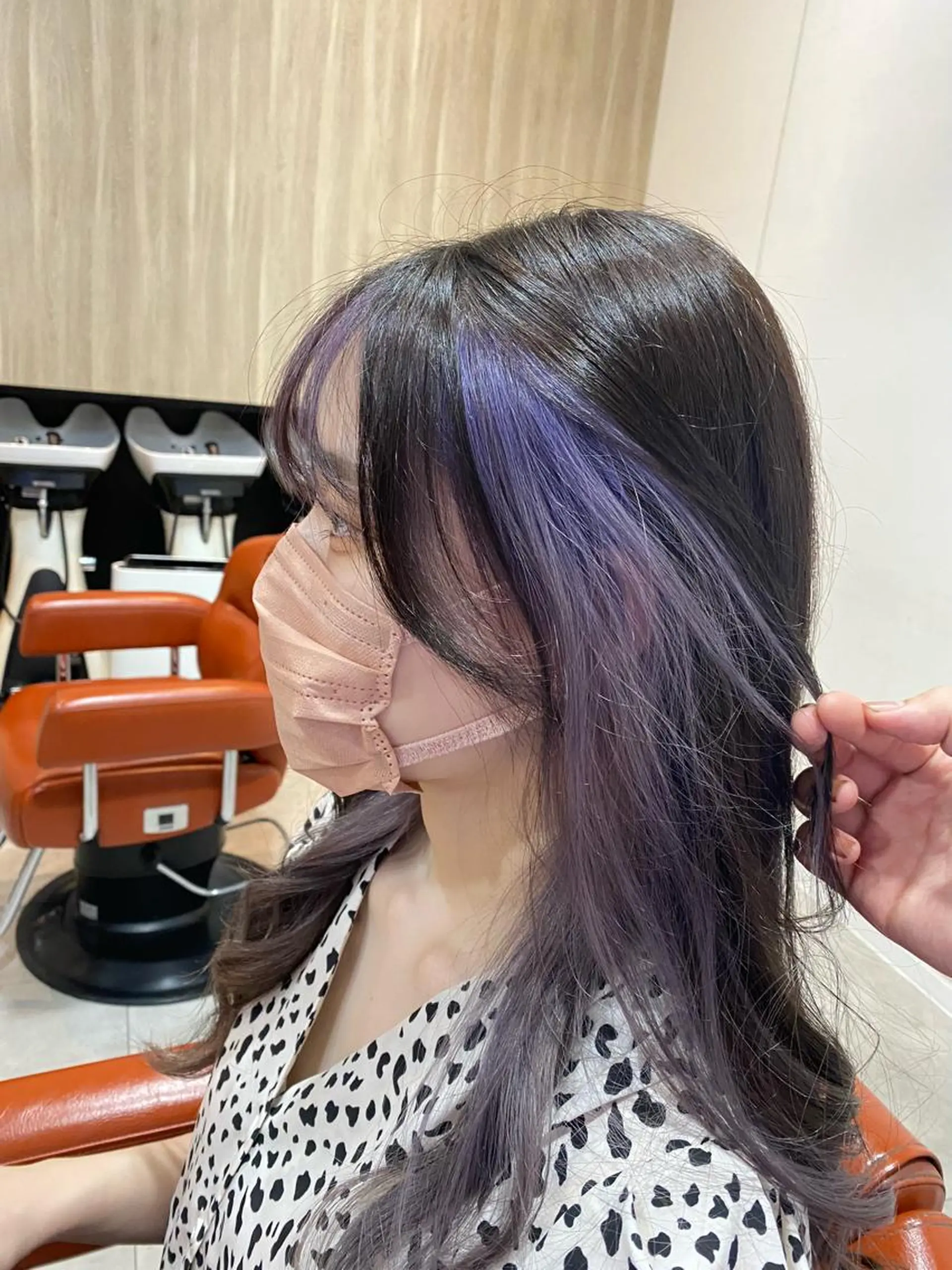 ロング カラー インナーカラー ⭐️カラー特化⭐️ 安達佑紀のヘアスタイル