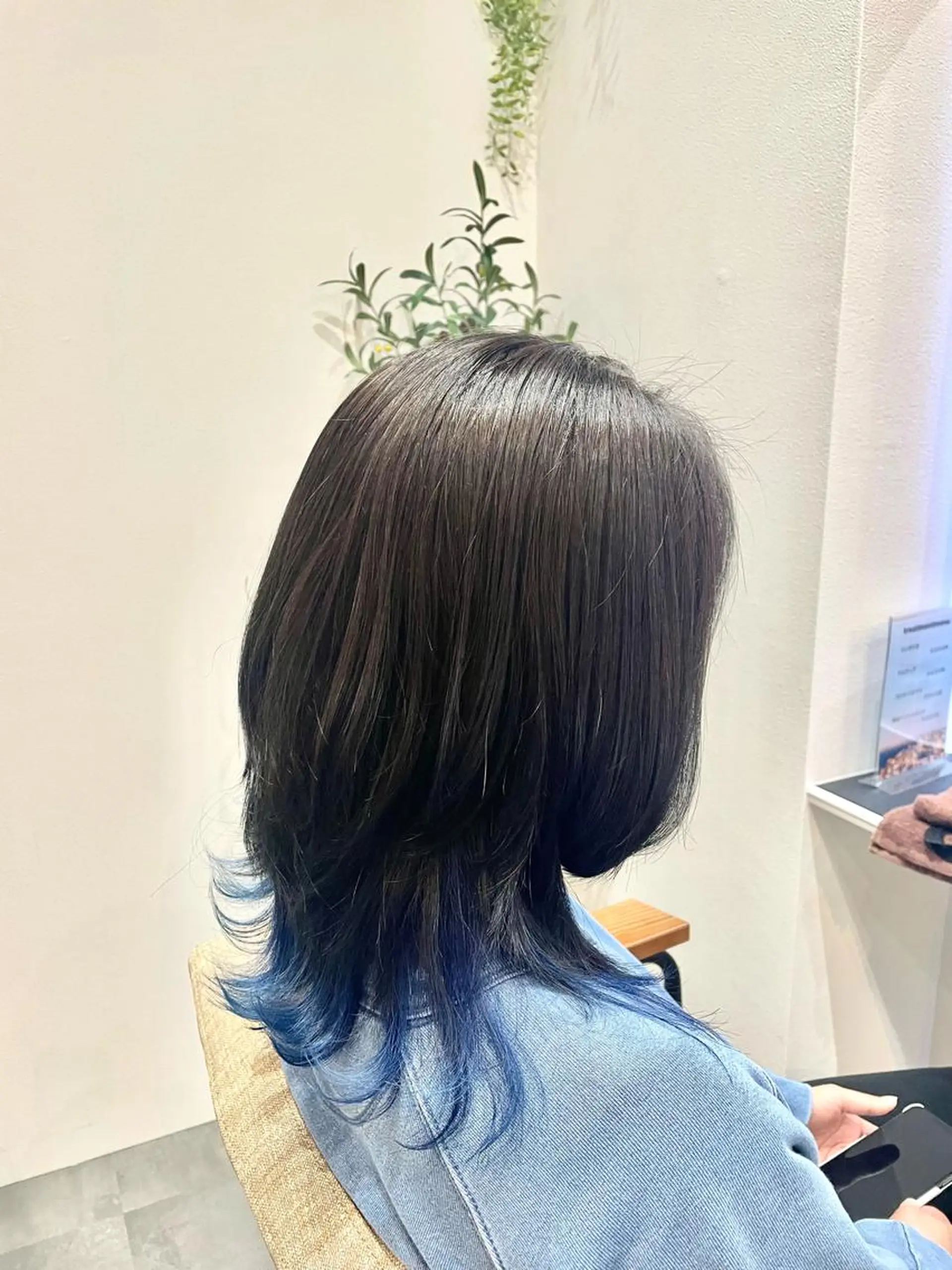 セミロング ウルフカット ママ美容師 🌿まなべさとみ🌿のヘアスタイル