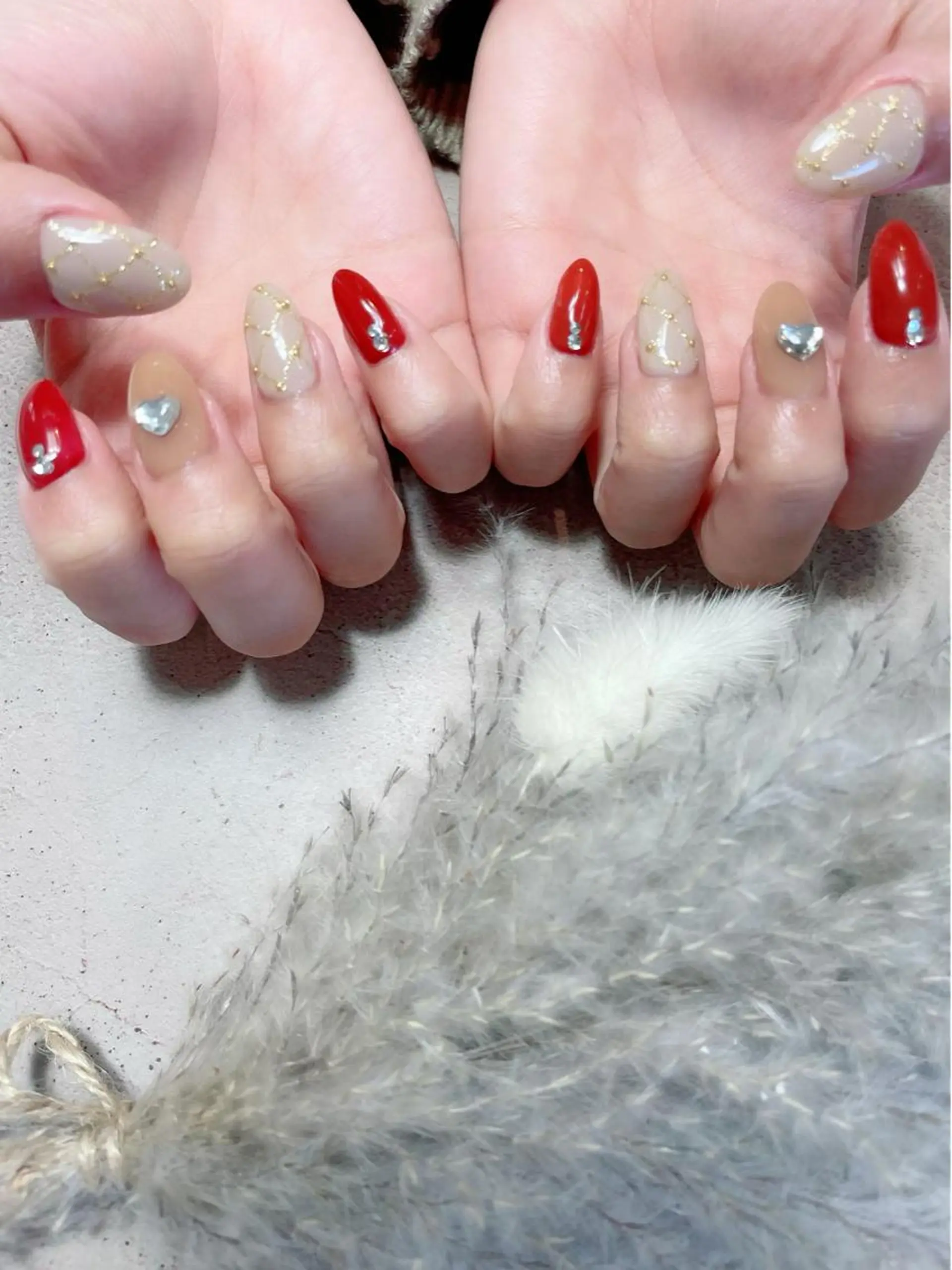 ネイル バレンタイン nailsalon SIMB.のネイルデザイン