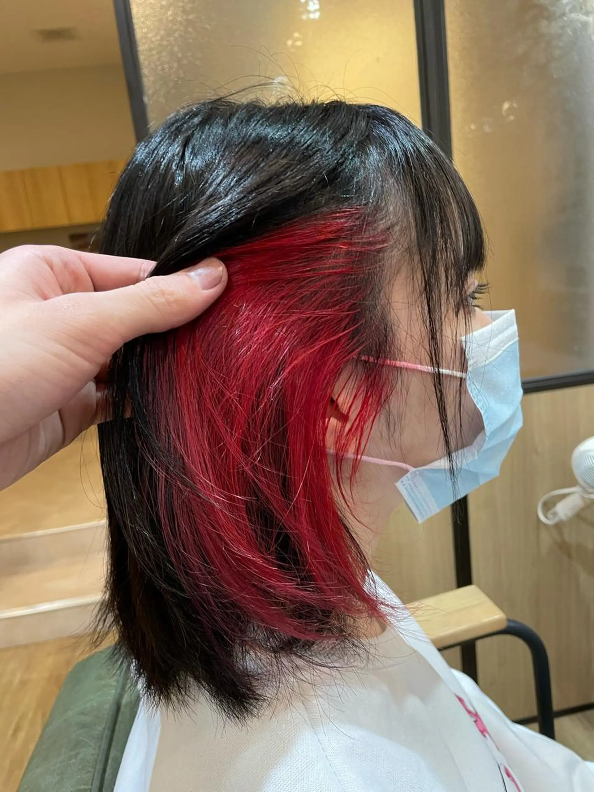 カラー イヤリングカラー 木村 魁成のヘアスタイル