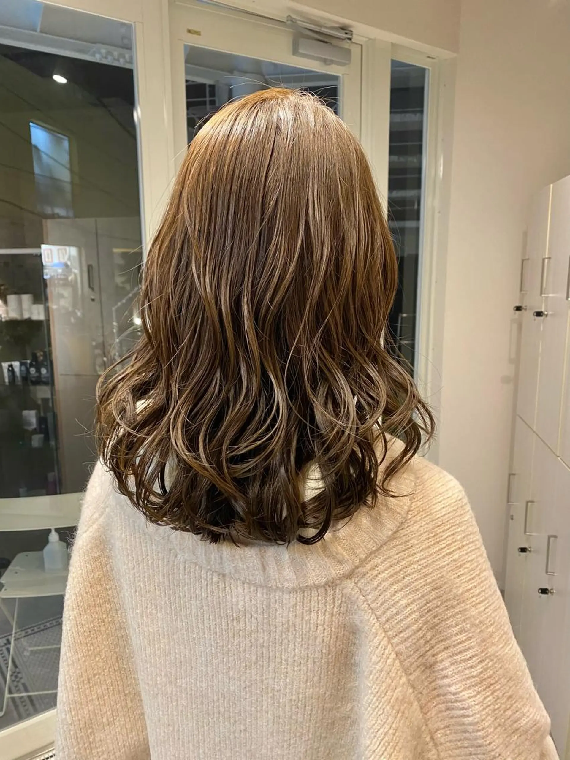 ミディアム カラー カット ヘアカラー トリートメント Masena所属・🍁中川 慎之介🍁のヘアスタイル