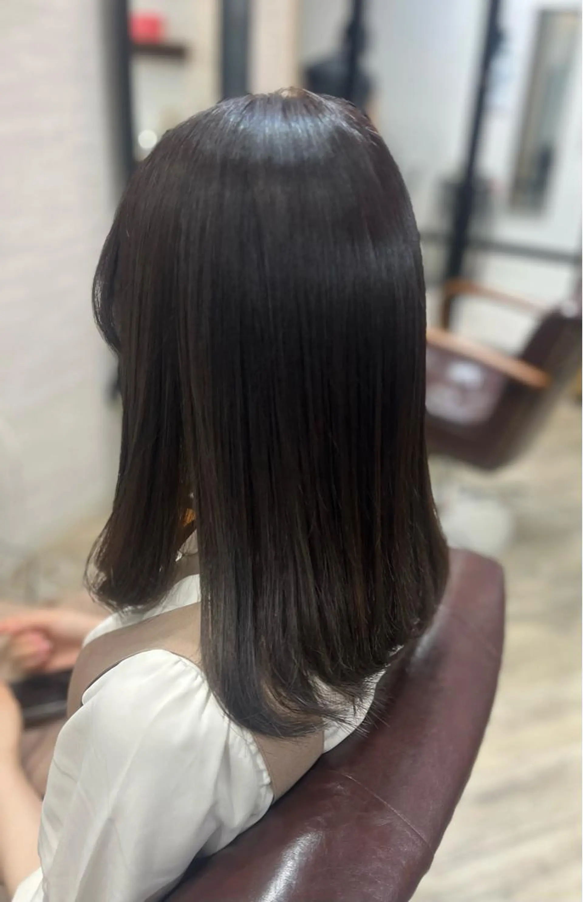 セミロング カラー カット ヘアカラー トリートメント 🫧ぷる艶カラー🫧 Yuubi🦩のヘアスタイル