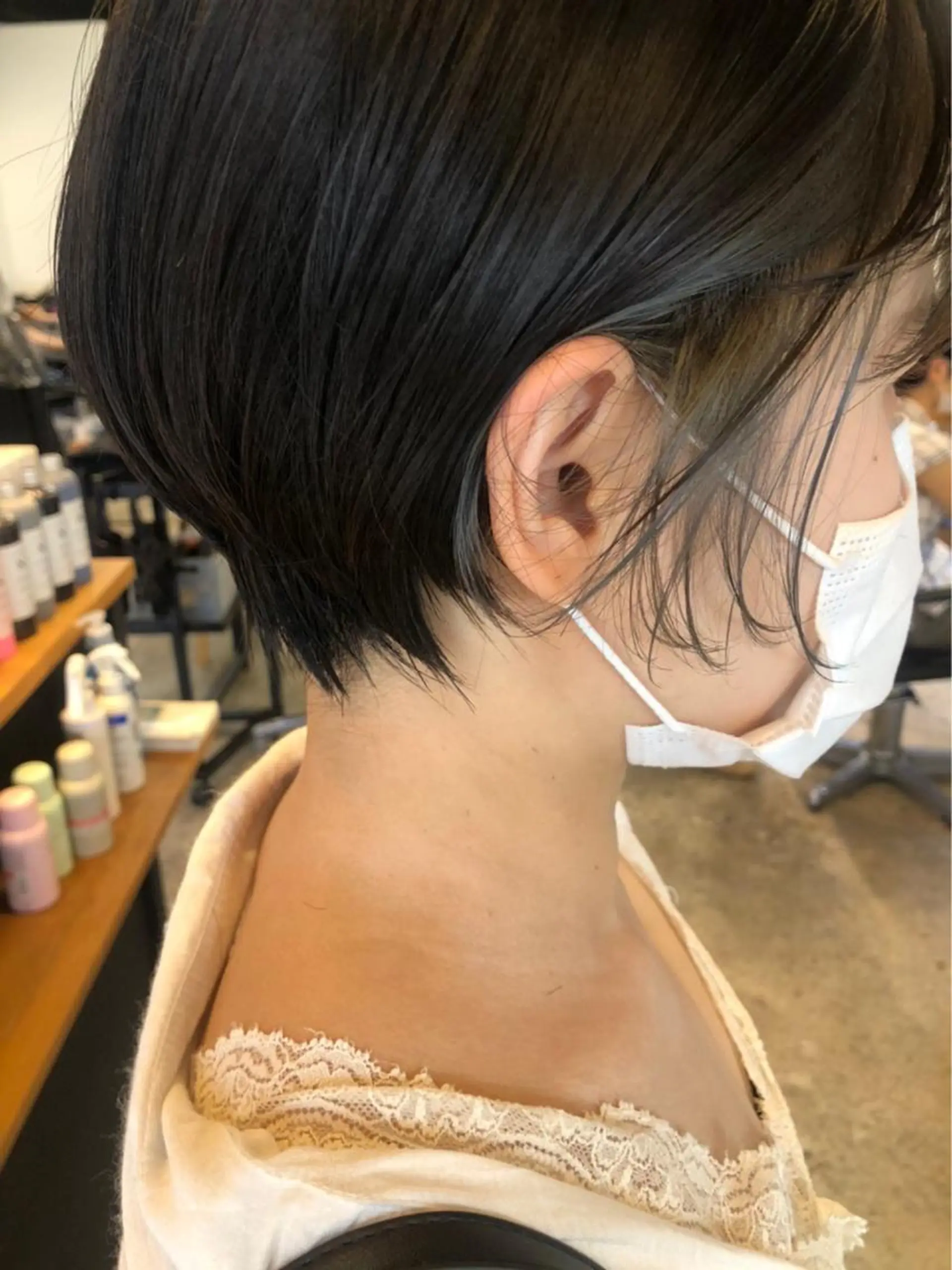 ショート カット ヘアカラー トリートメント ショートカット🍃 岡元瑞貴のヘアスタイル