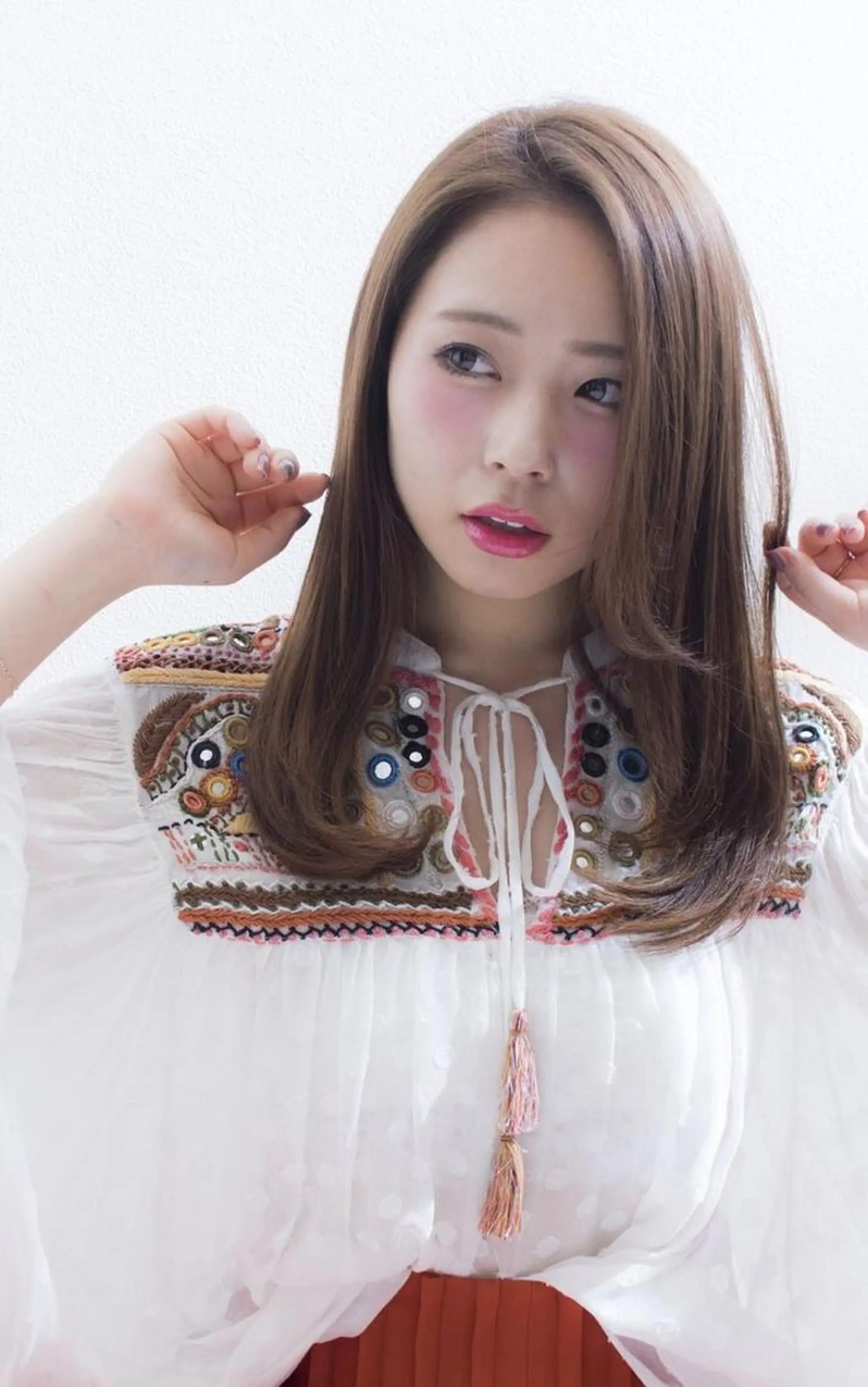 ロング Agu  hair rupia 金沢店所属・金沢美容室/ 艶髪/夜営業/JINのヘアスタイル