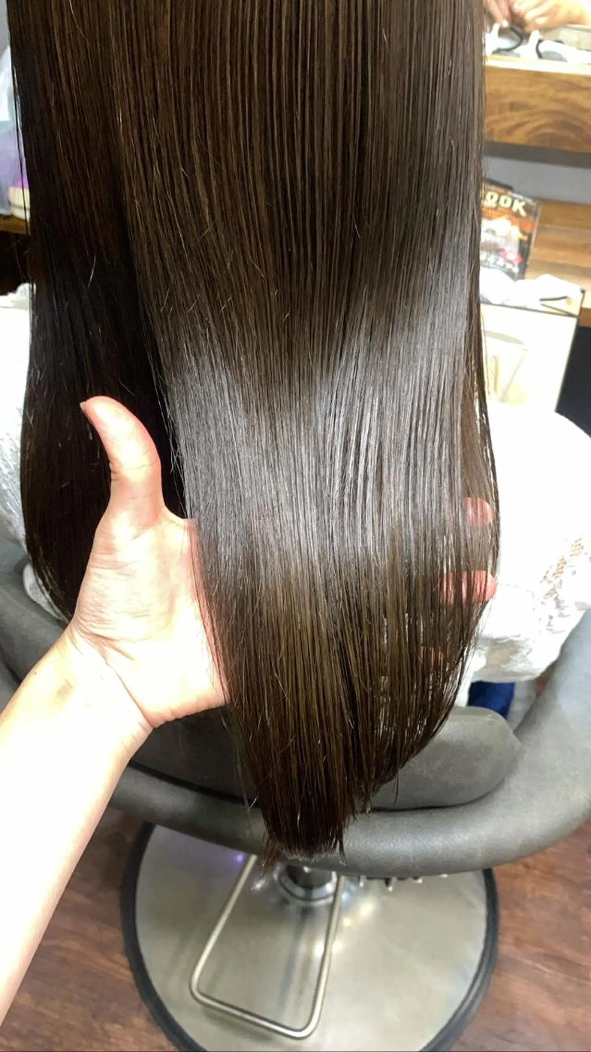 セミロング カラー chouette/ 根本優希のヘアスタイル