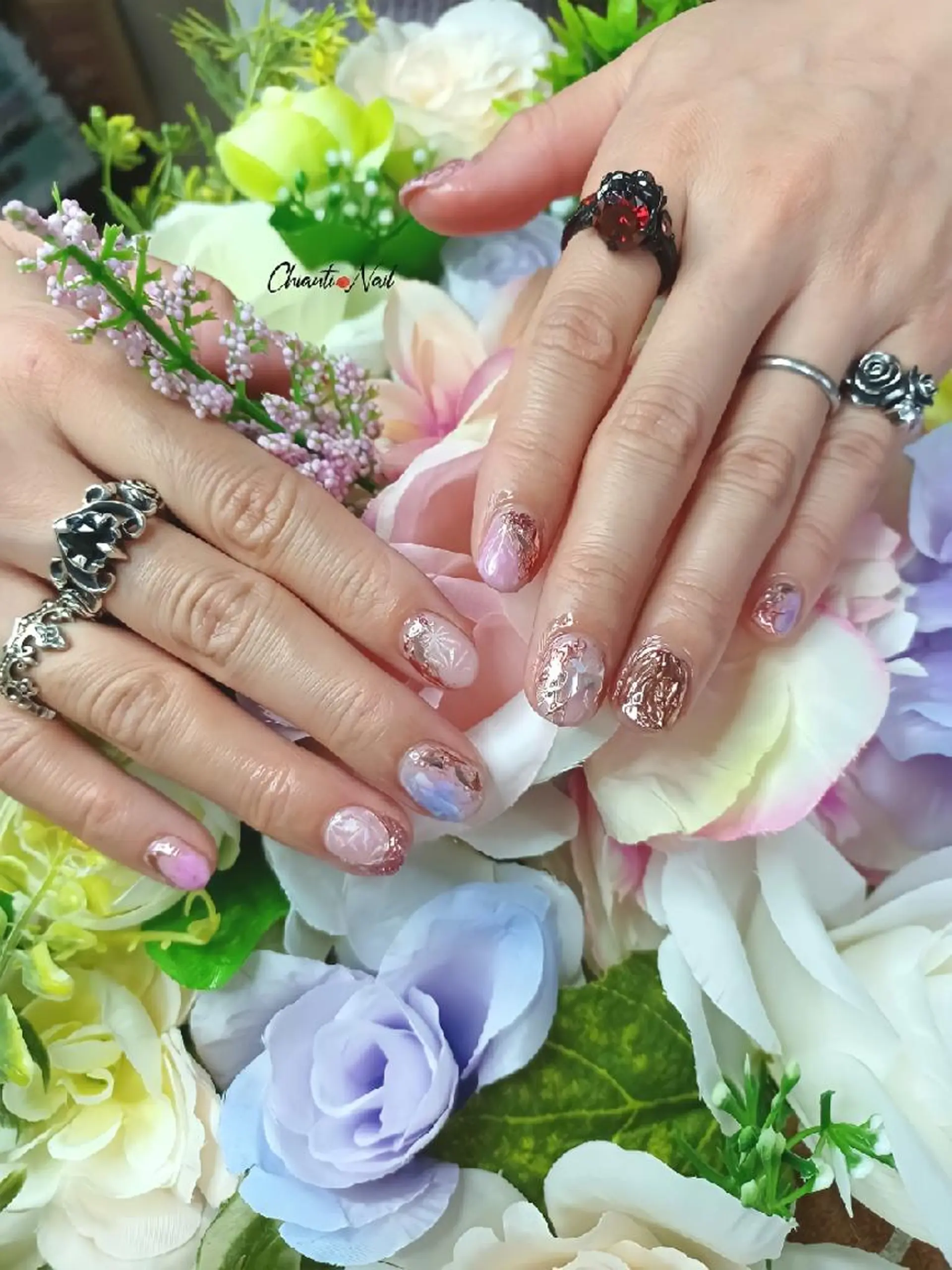 ネイル ニュアンスネイル Chianti Nailのネイルデザイン