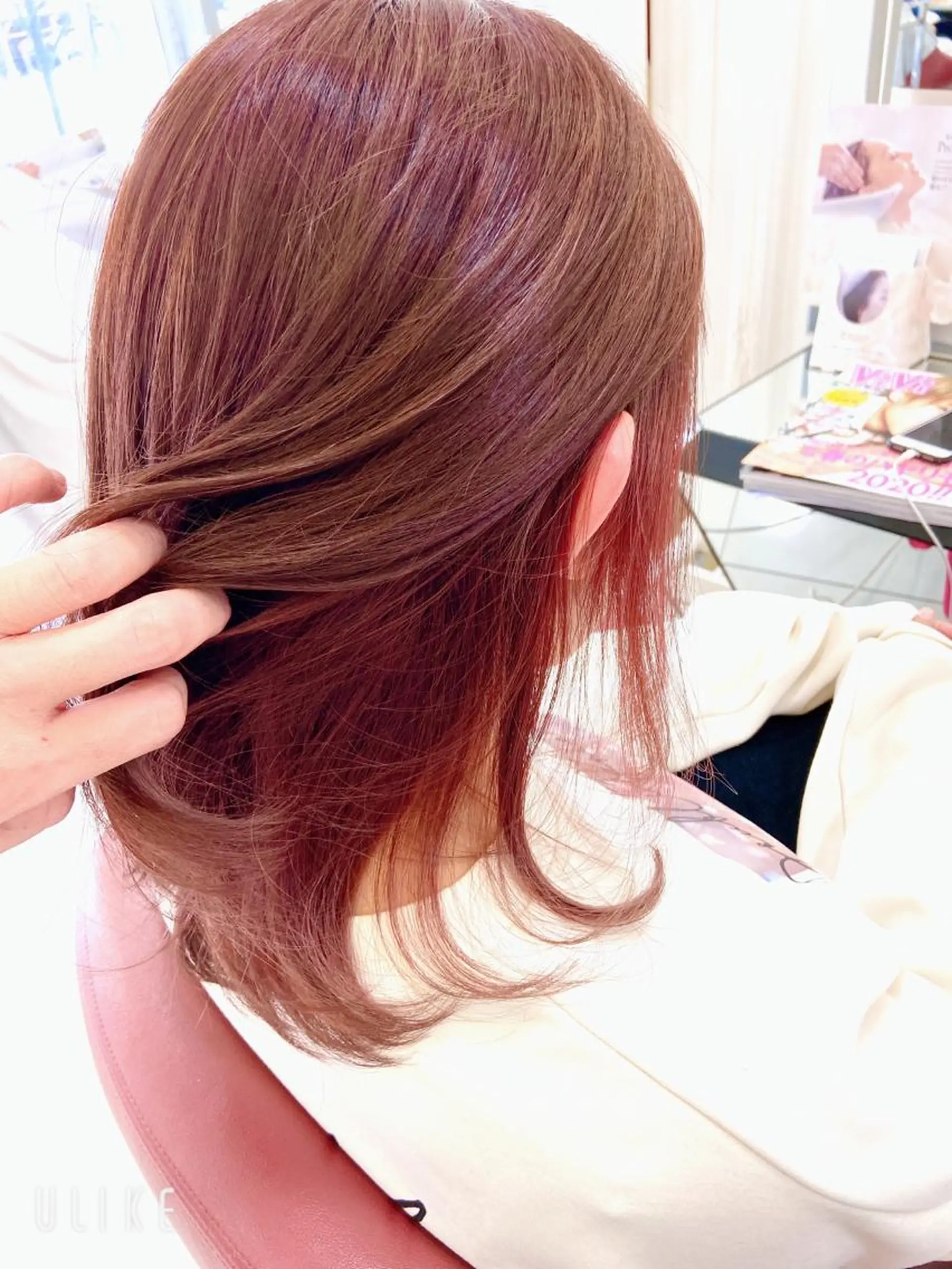 ミディアム カラー 【髪質改善×カラー】 QUALIS沓掛貴浩のヘアスタイル