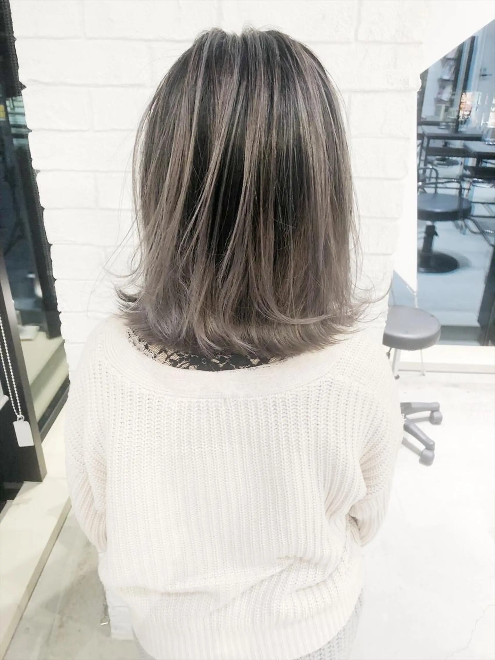 ミディアム カラー バレイヤージュ レイヤーカット OTAKU HAIR STUDIO所属・shin✨今月注目✨ スタイリスト（急募）のヘアスタイル