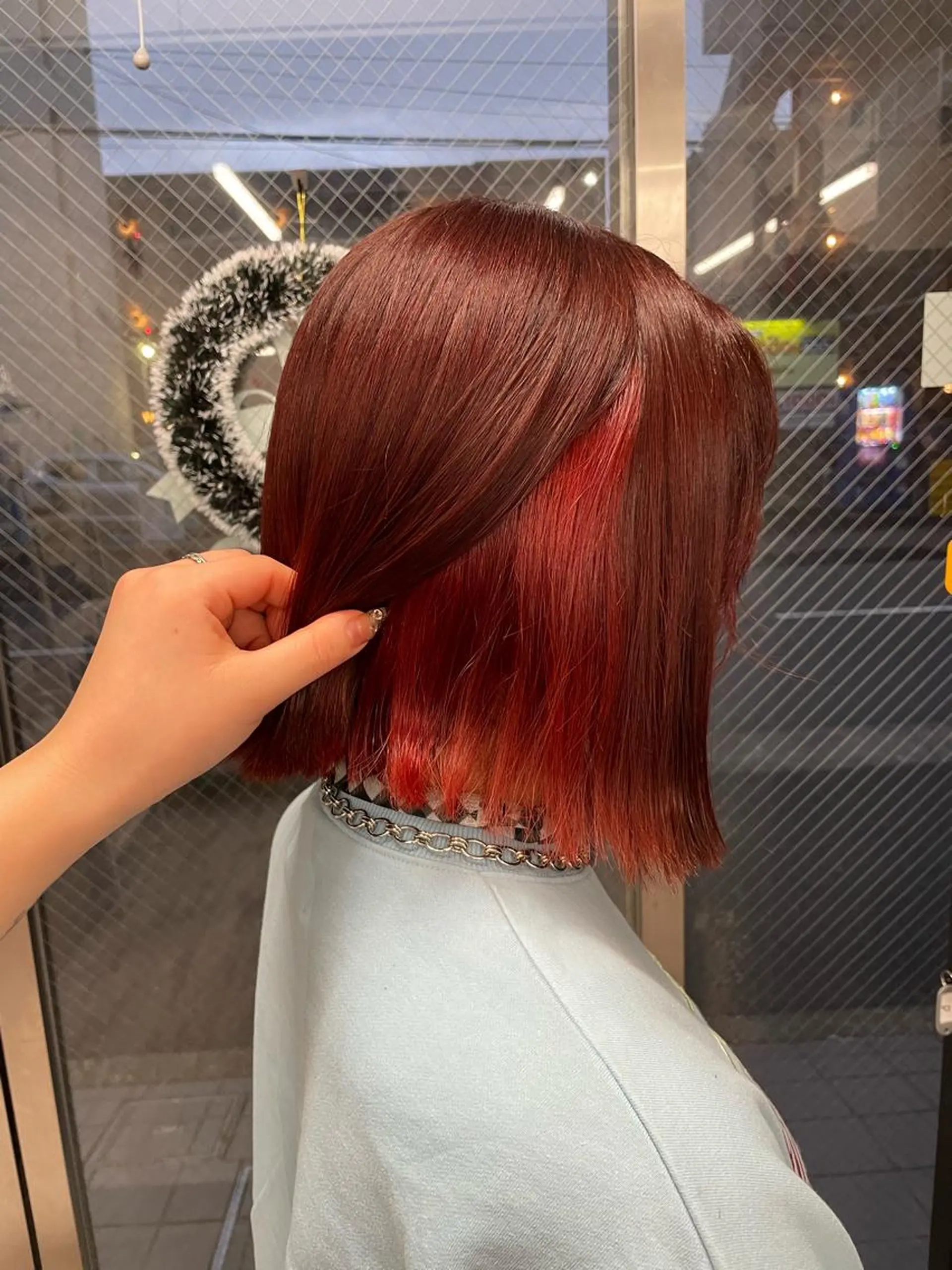 ミディアム カラー パーマ ヘアアレンジ メンズ メンズバレイヤージュ メンズブリーチ メンズハイライト メンズハイトーン メンズインナーカラー ヘアカラー 歩くパワースポット 🦋KAHOのヘアスタイル