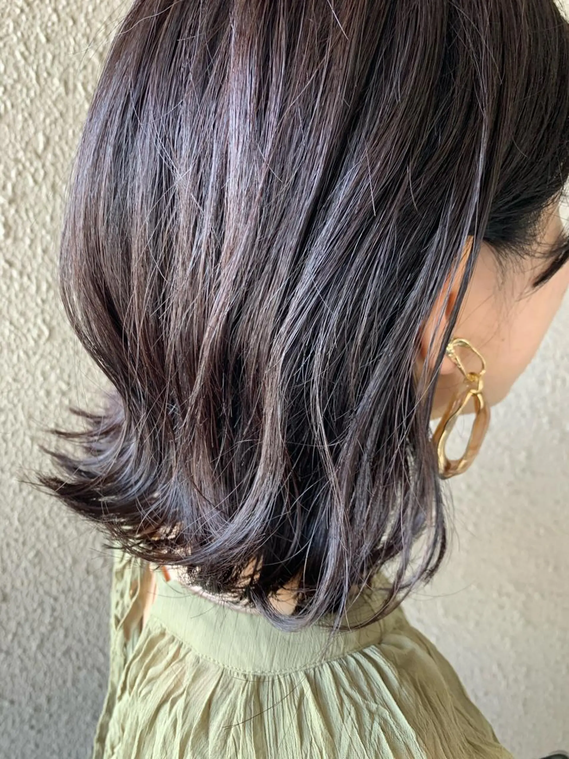 ミディアム カラー アッシュ ラベンダーカラー サダハルカ ｜chouetteのヘアスタイル