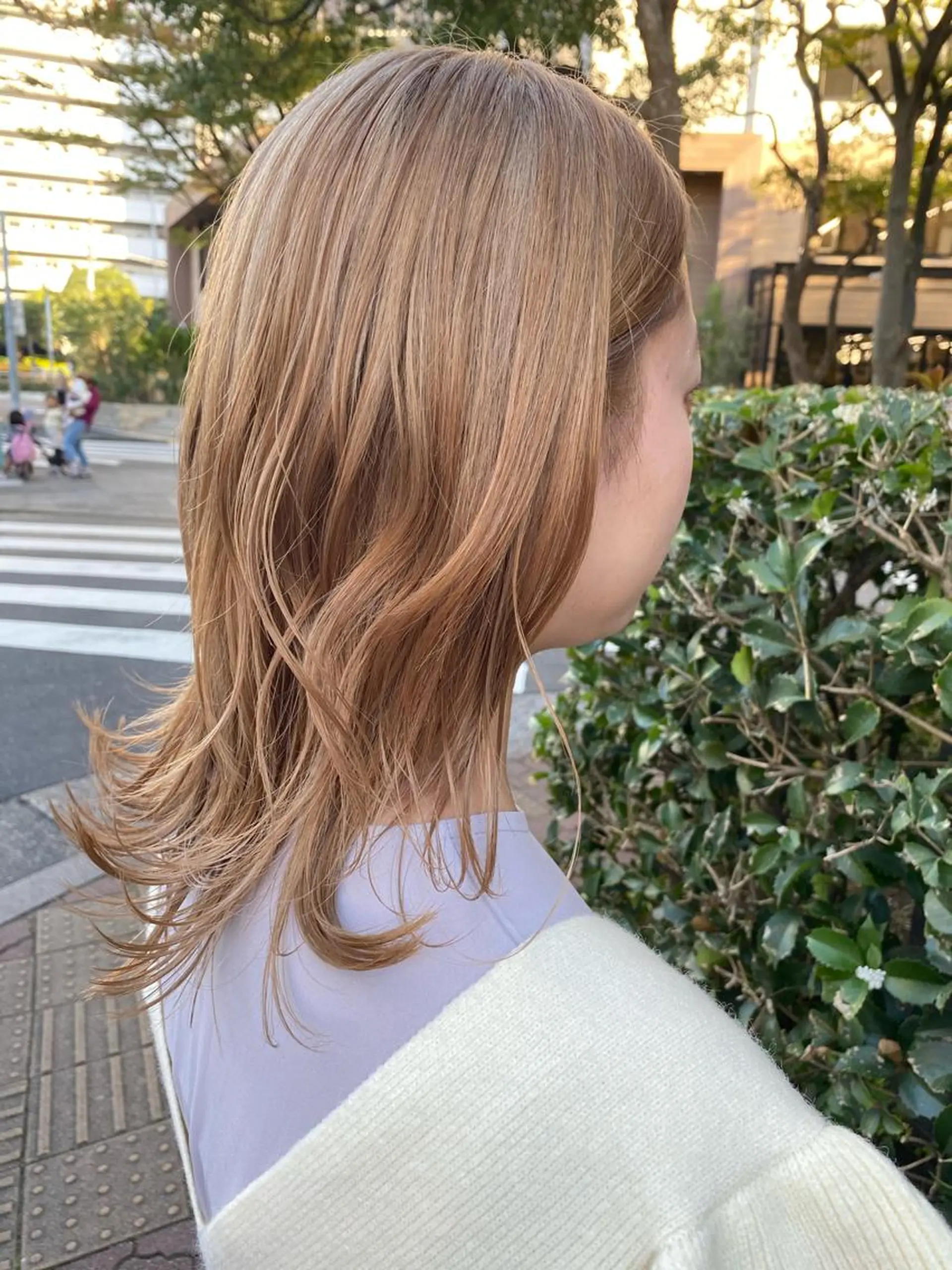 セミロング トリートメント 韓国風ヘア♡ runaのヘアスタイル