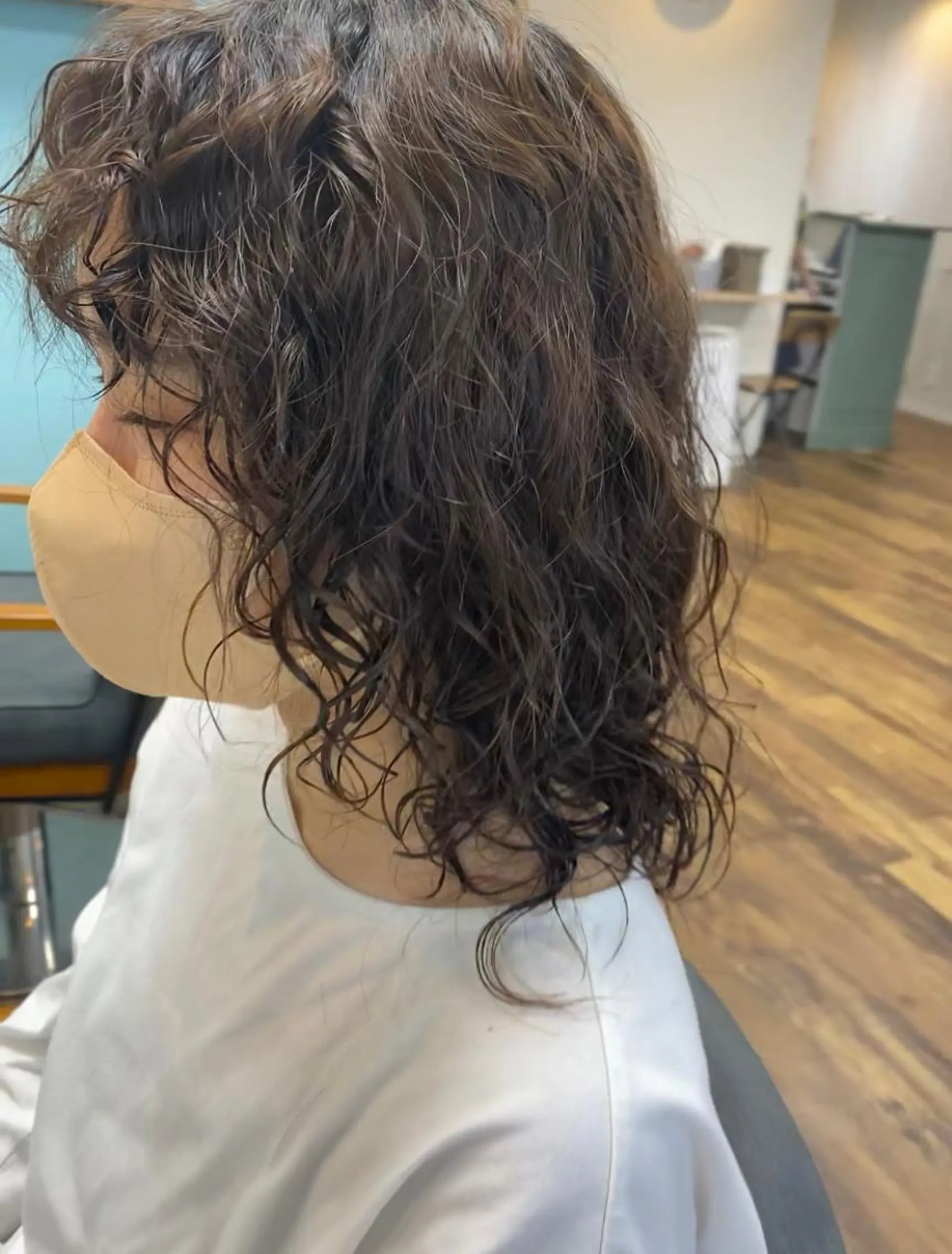 ミディアム パーマ パーマ トリートメント TELA HAIR 副代表🍃笹岡航太のヘアスタイル