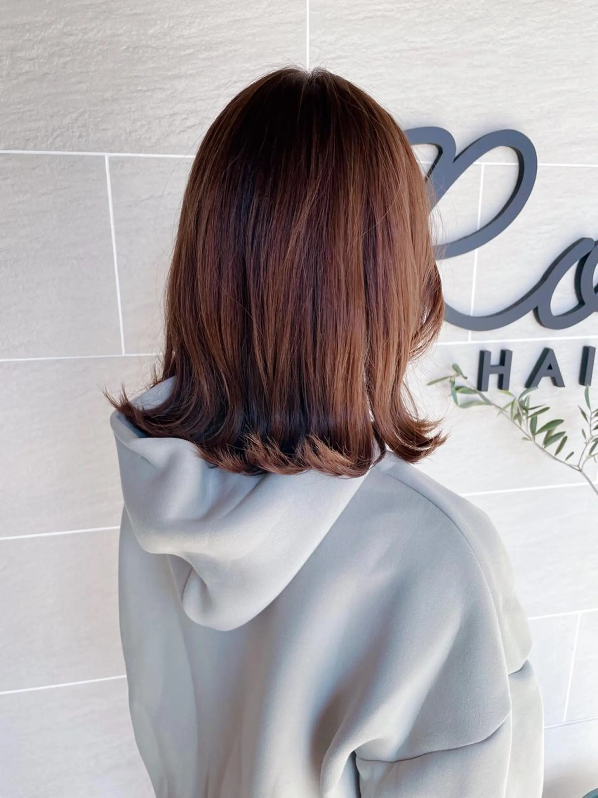 ミディアム カラー パーマ Roijir所属・roijir ロイジーのヘアスタイル