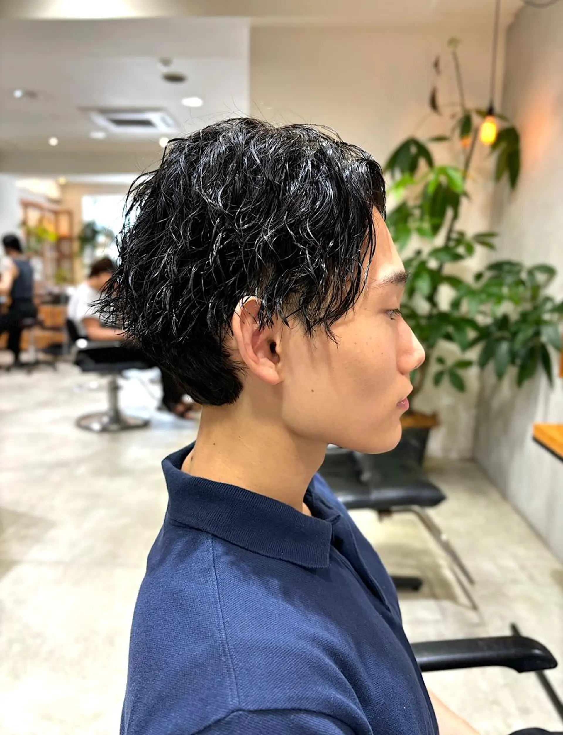 メンズ パーマ ショート メンズパーマ カット パーマ 髙橋建太/ ニュアンスパーマ✂️のヘアスタイル
