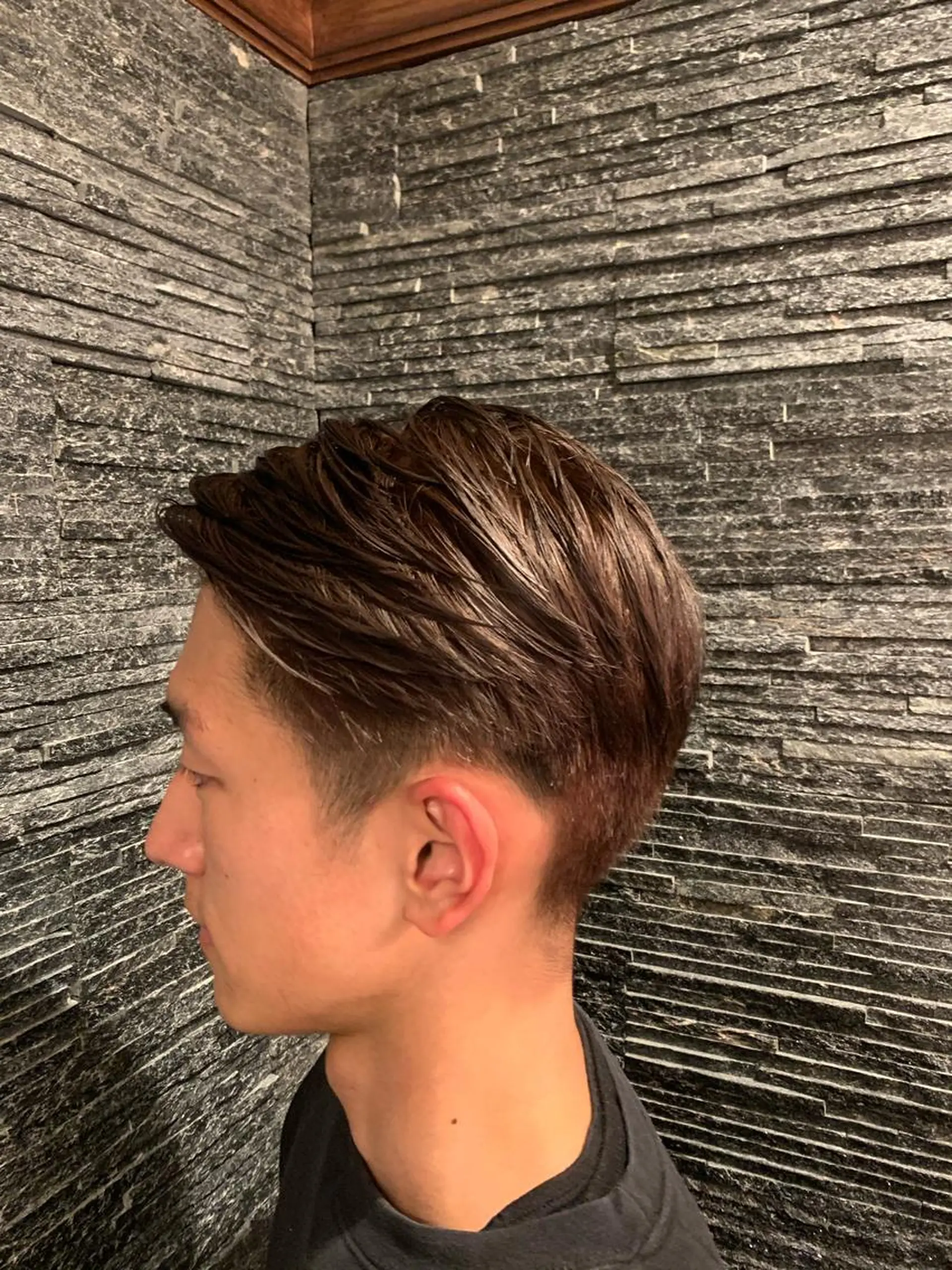 ロング カラー メンズ カット無料 今野卓杜のヘアスタイル