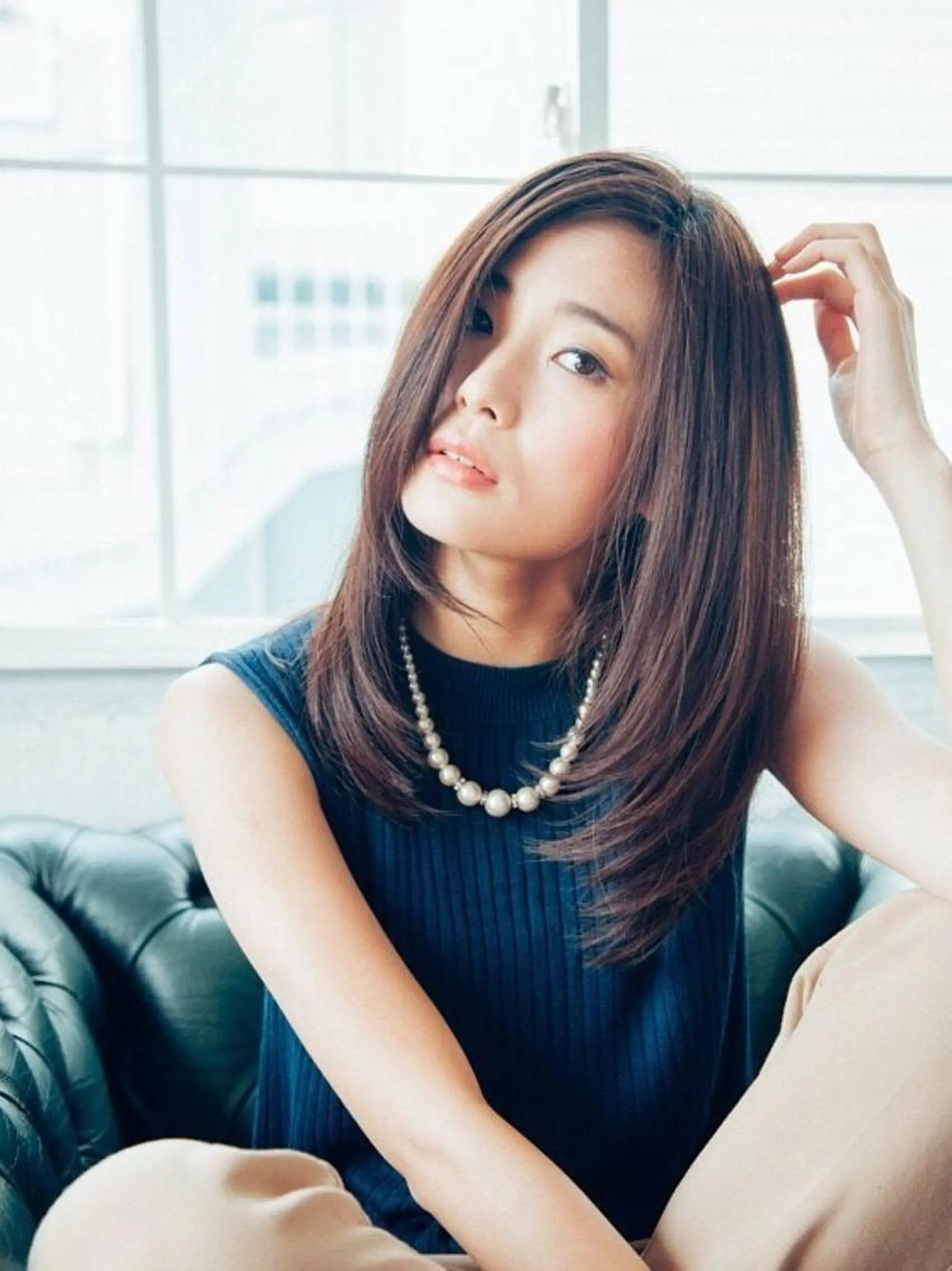 セミロング カラー ✨艶髪満足度◎✨ 菅沼 麻衣子のヘアスタイル