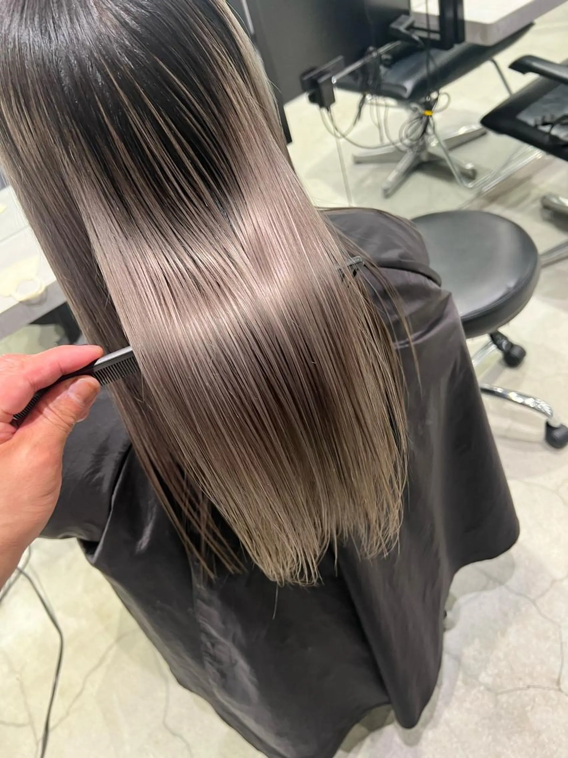 ロング 髪質改善 トリートメント 酸熱トリートメント カット ヘアカラー トリートメント メテオ取扱✨美髪 矯正✨HiroNYのヘアスタイル