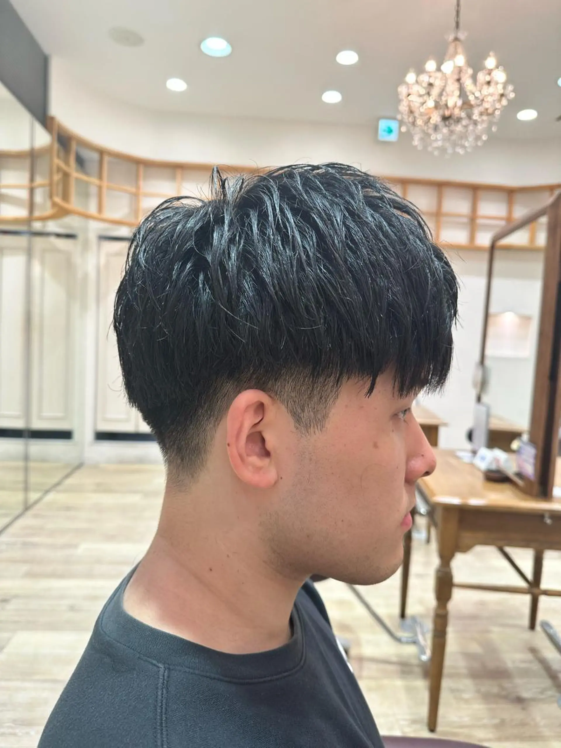 メンズ マッシュ 刈り上げ 宮原 智美のヘアスタイル