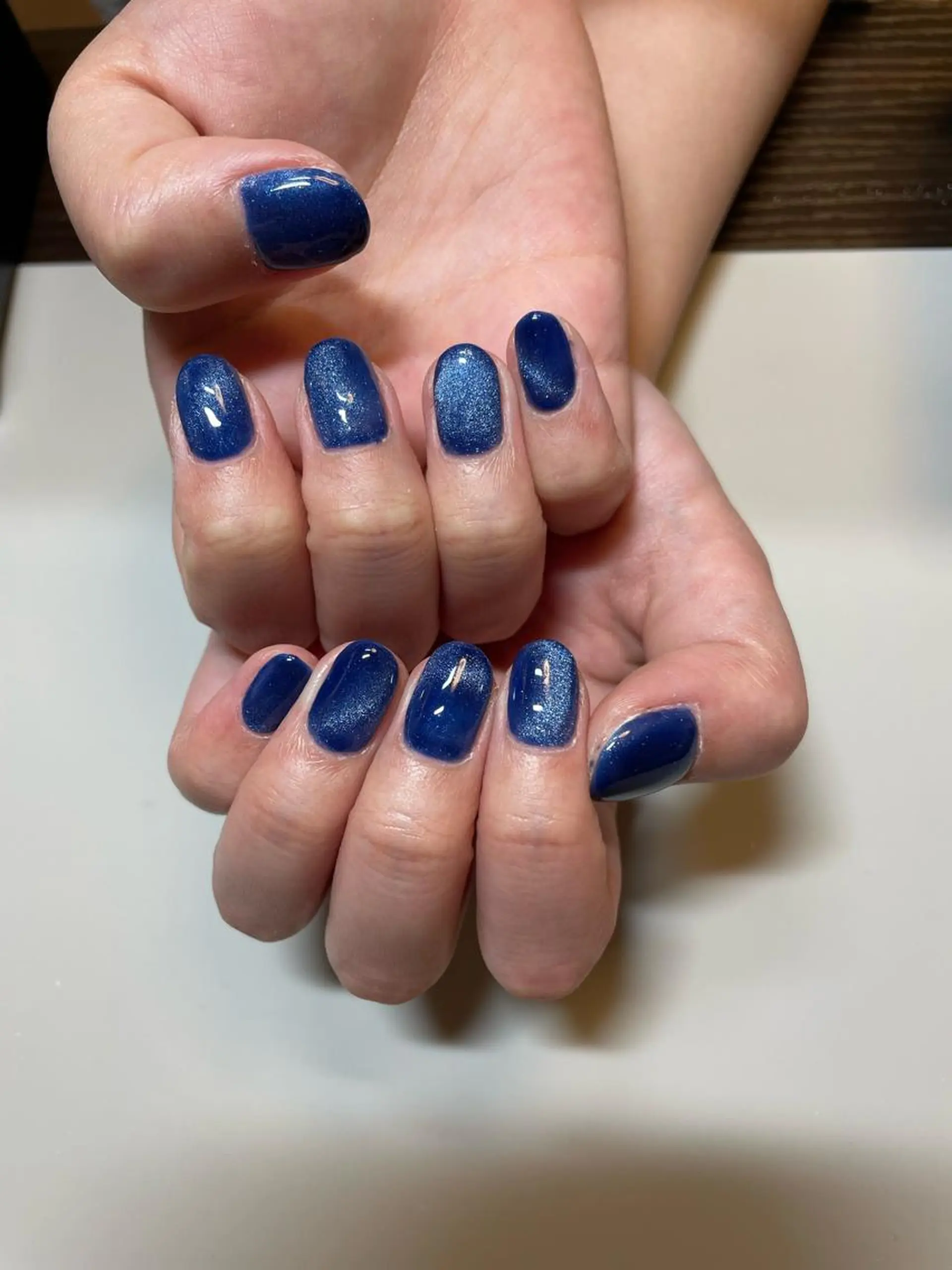 ネイル マグネットネイル マグネットワンカラー ワンカラーネイル nail cute 亀有のネイルデザイン
