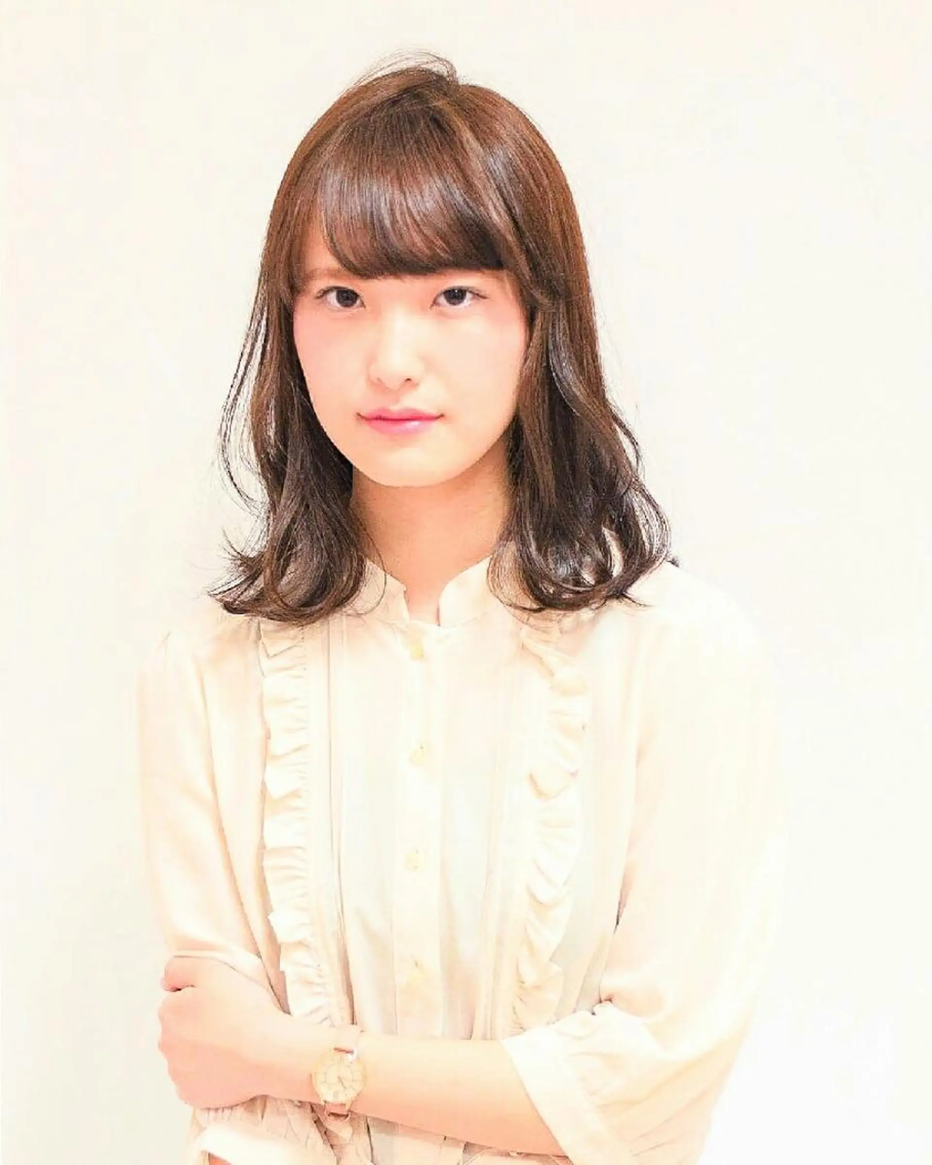 ミディアム 鈴木 貴之のヘアスタイル