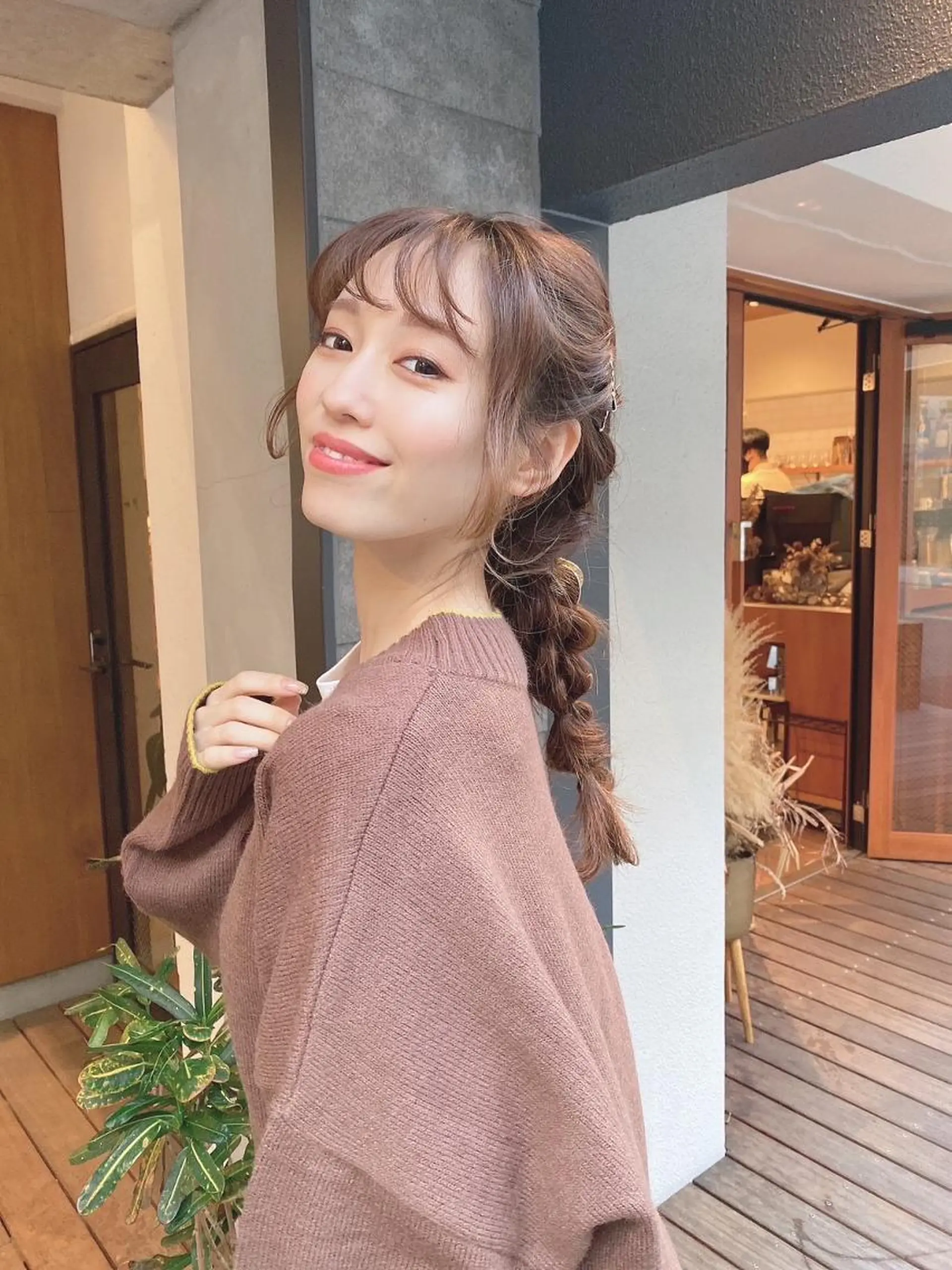 ミディアム ヘアアレンジ ヘアセット ⭐️迫田 ゆう⭐️のヘアスタイル